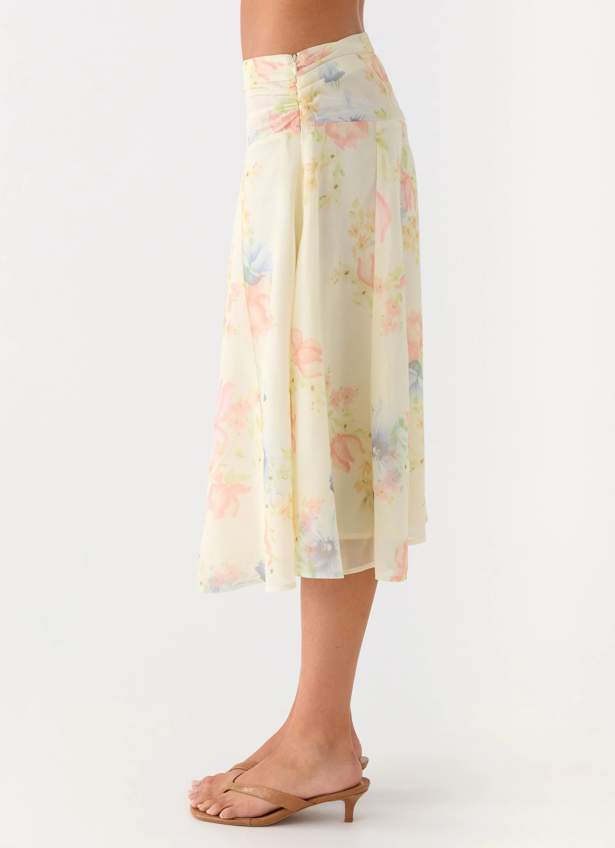 Valley Midi Skirt - Spring Meadow - Image 3
