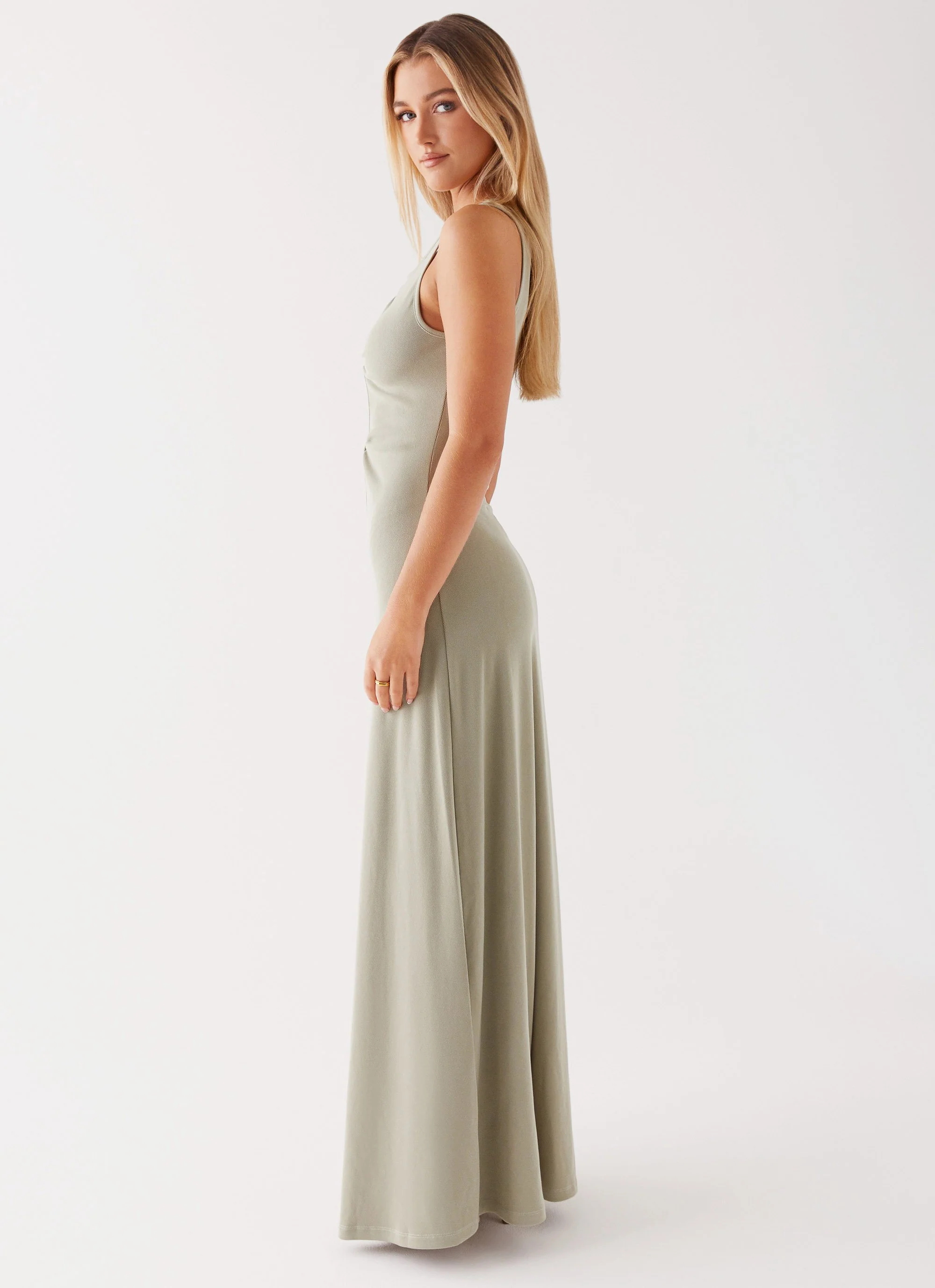 Valli Maxi Dress - Sage - Image 3