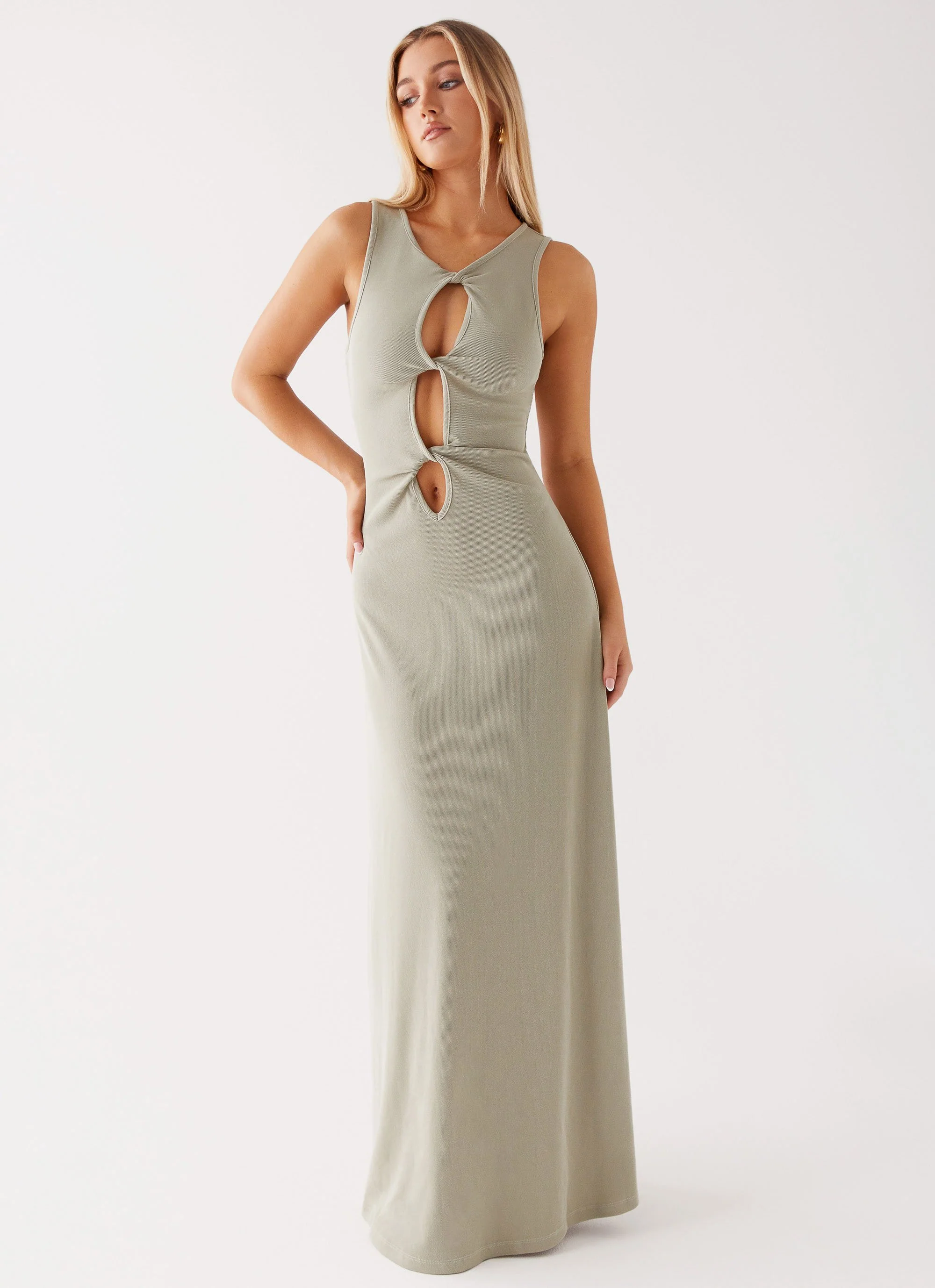 Valli Maxi Dress - Sage - Image 5