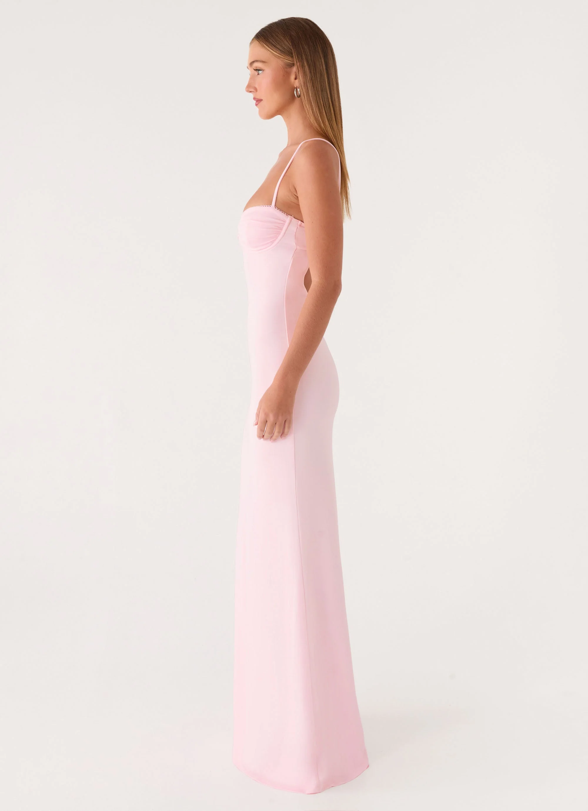 Vamonos Maxi Dress - Pink - Image 3