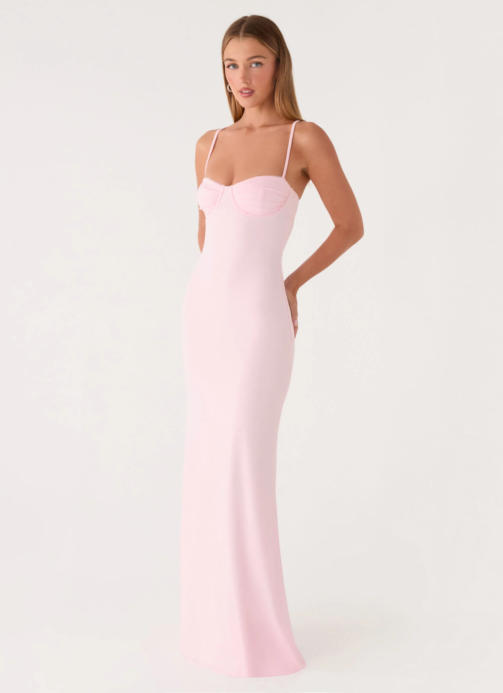 Vamonos Maxi Dress - Pink - Image 5