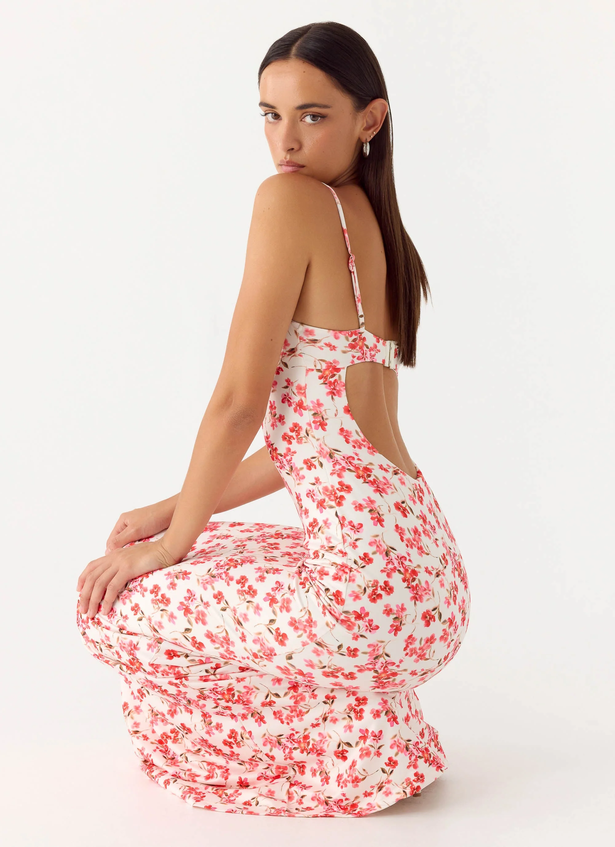 Vamonos Maxi Dress - Porcelain Rose - Image 5