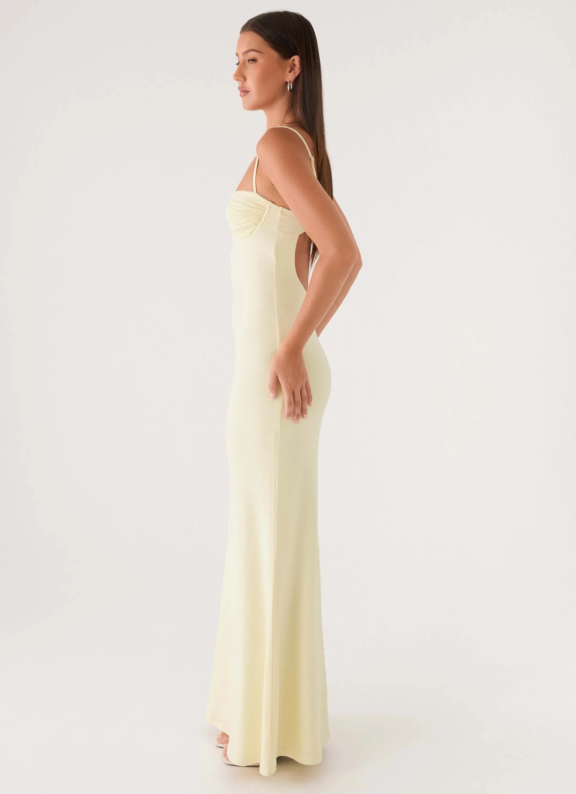 Vamonos Maxi Dress - Yellow - Image 3