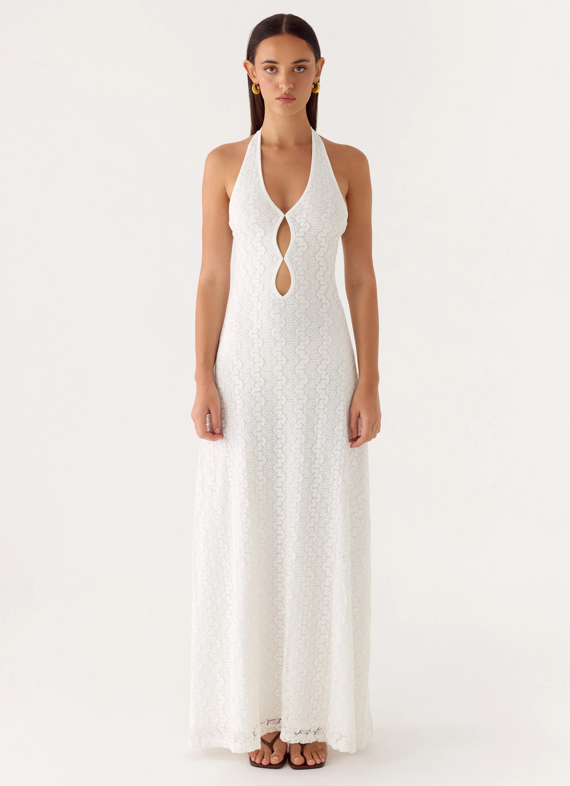 Vanessa Maxi Dress - Ivory - Image 2