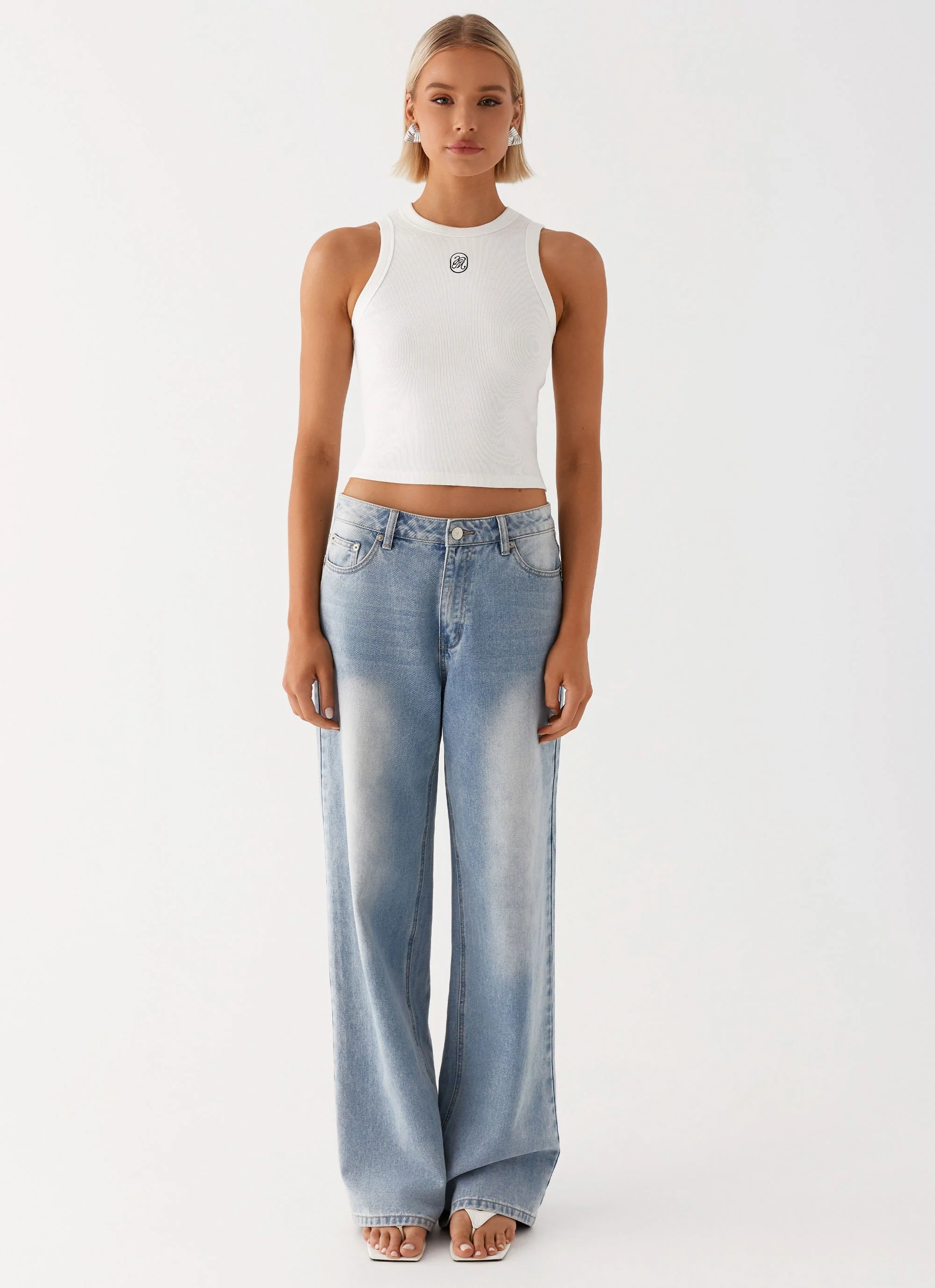 Veda Tank Top - White - Image 2