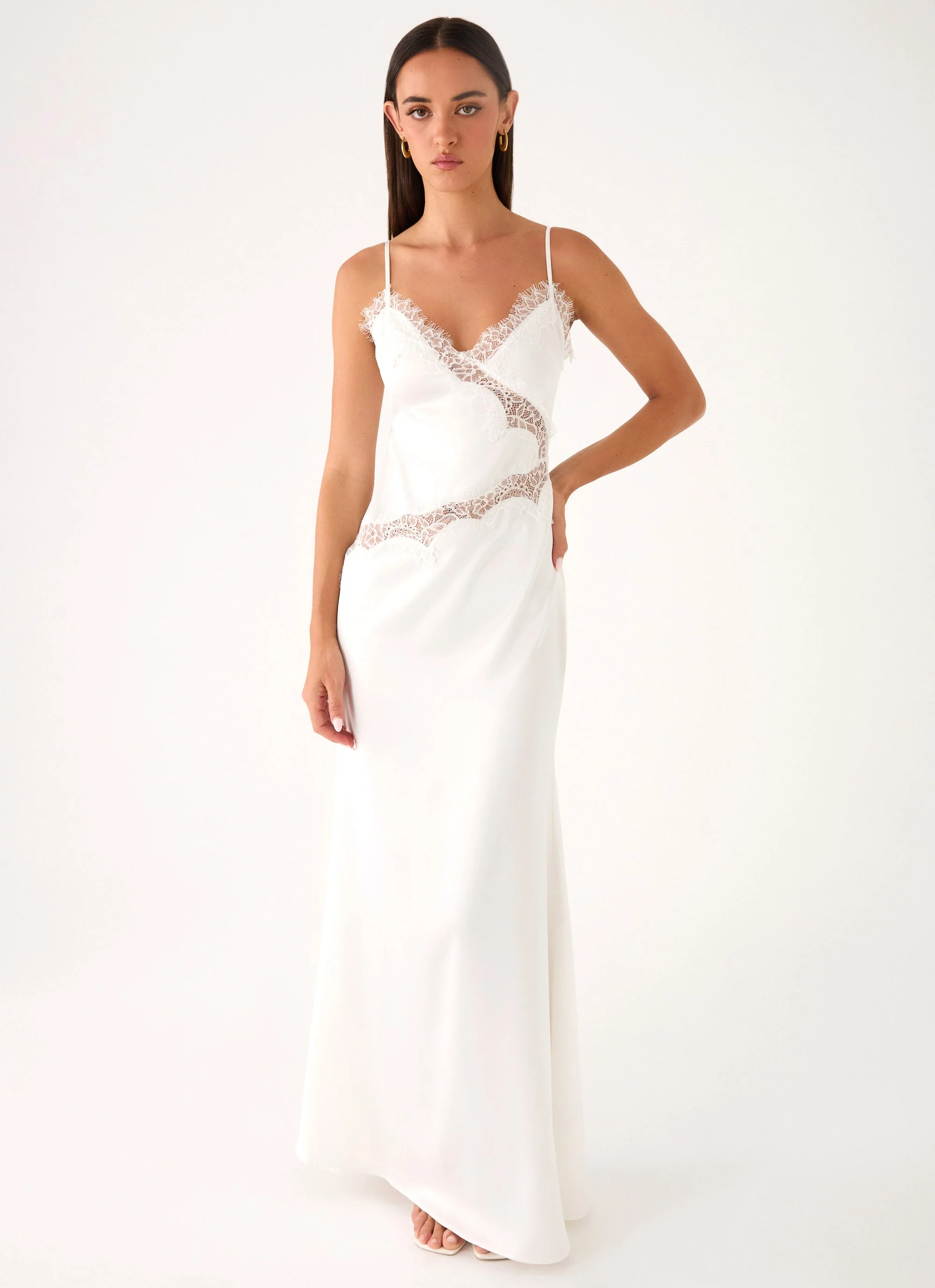 Velisse Maxi Dress - White - Image 4