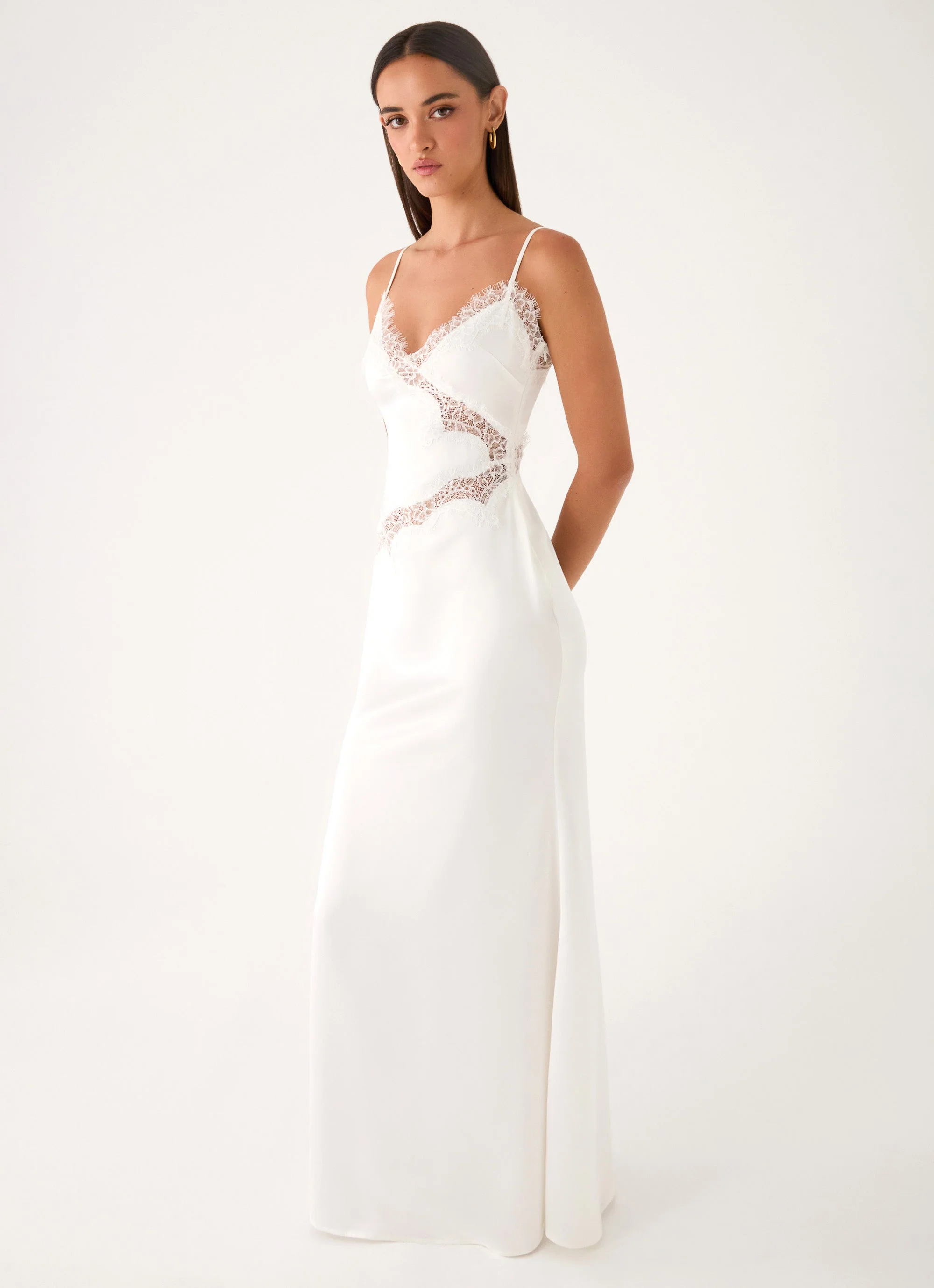 Velisse Maxi Dress - White - Image 5