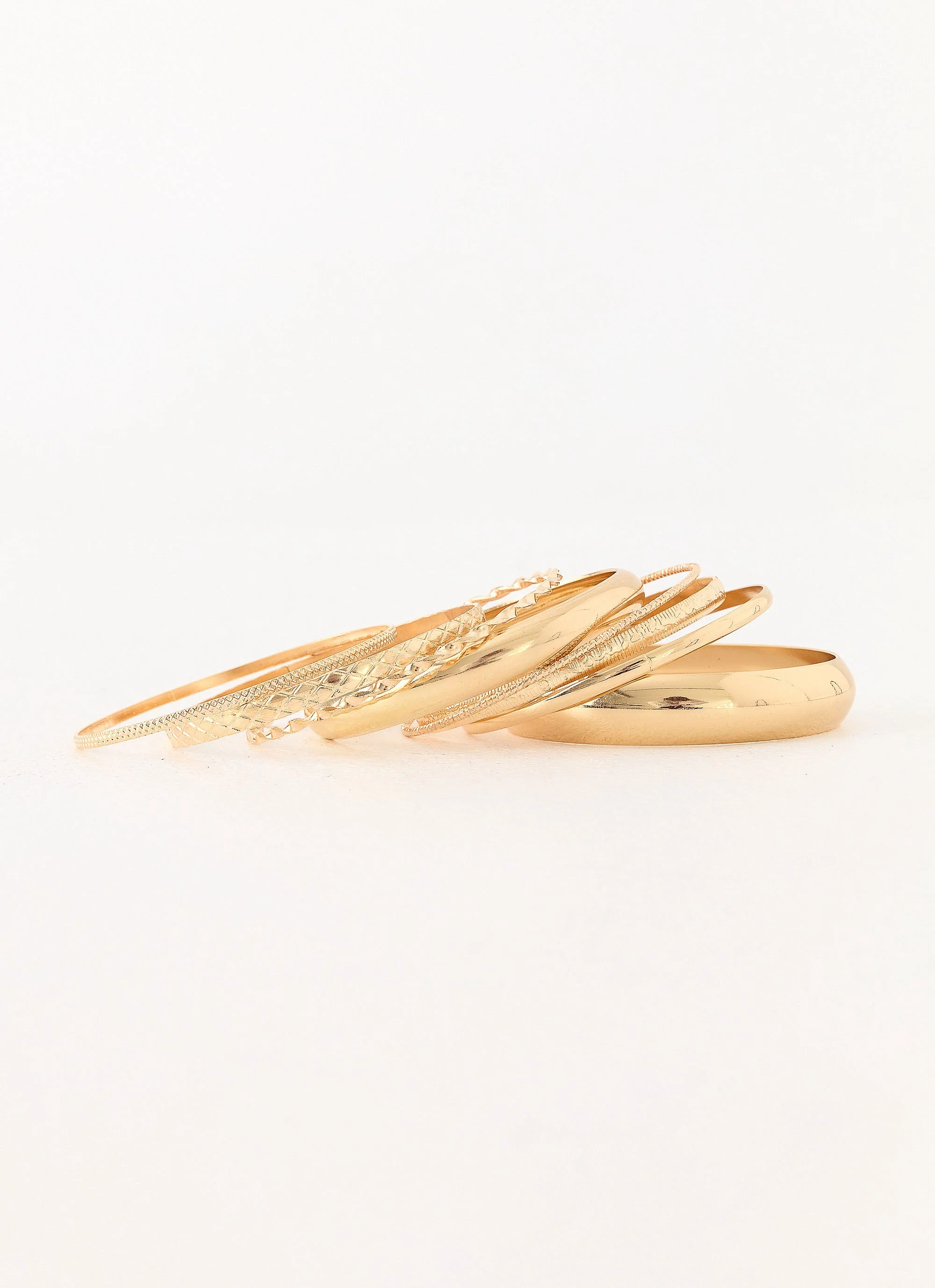 Villa Vibe Bangles - Gold - Image 4