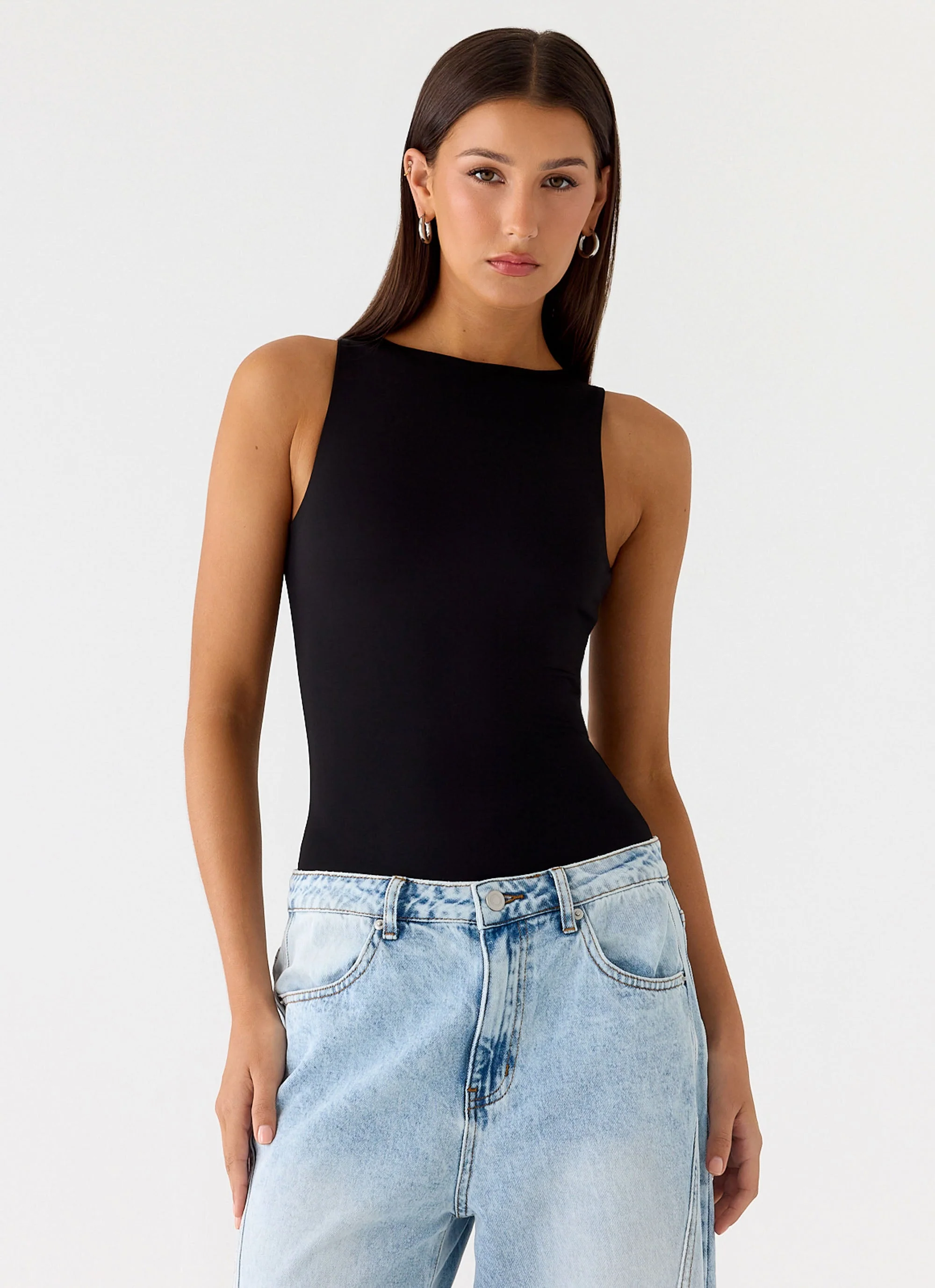 Vincenza Bodysuit - Black - Image 5