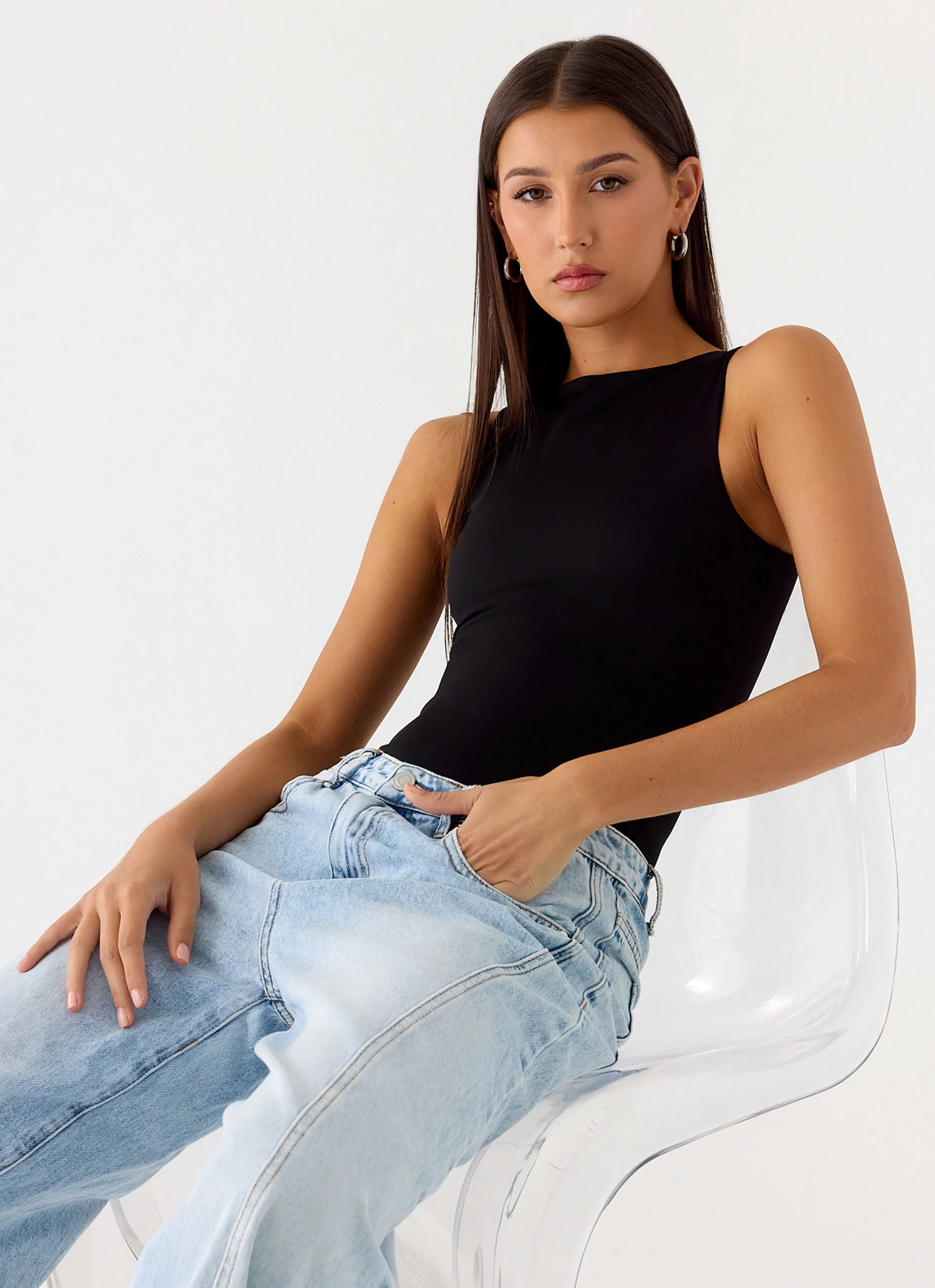 Vincenza Bodysuit - Black - Image 6