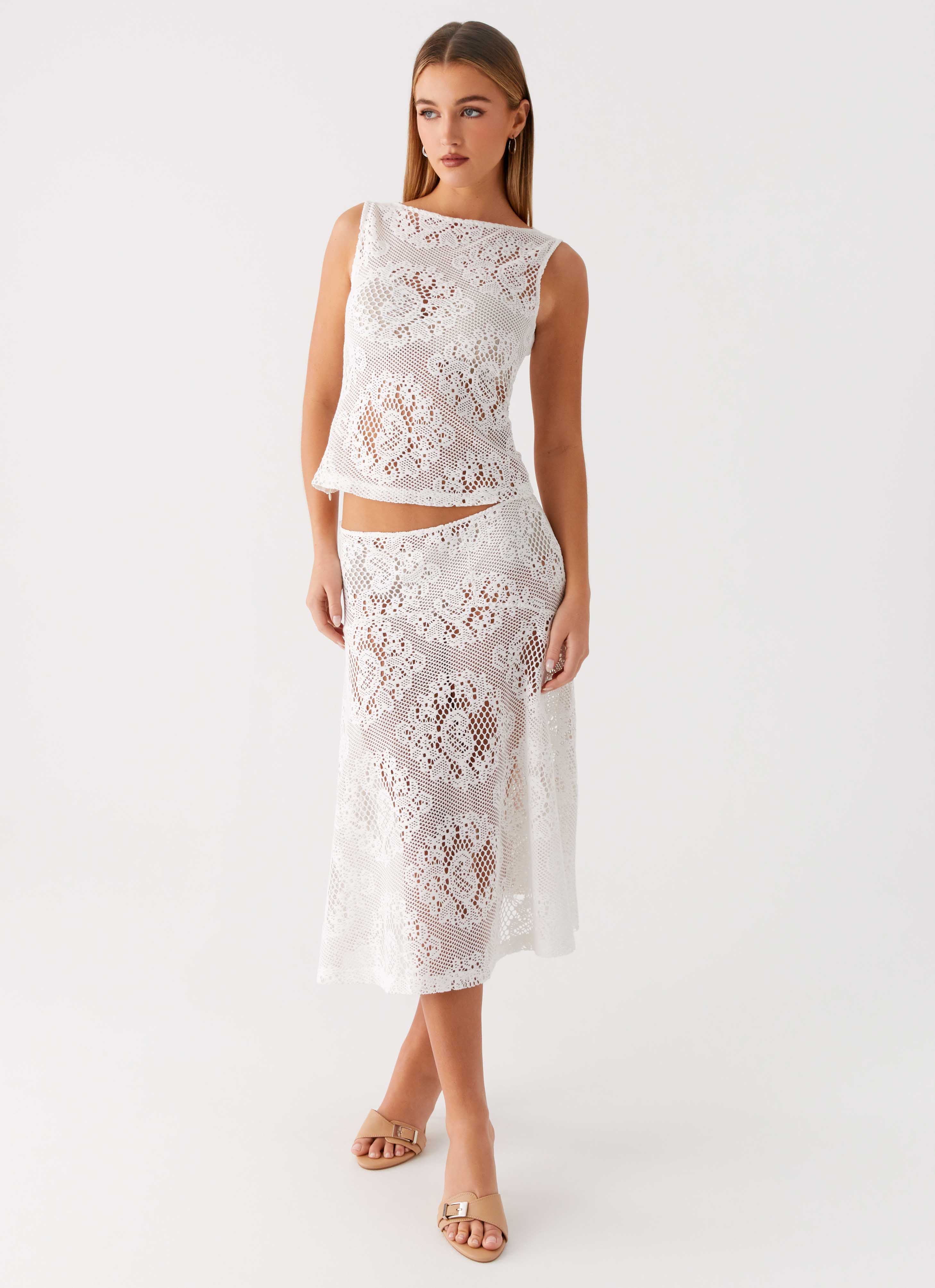Virelle Lace Top - Ivory - Image 6