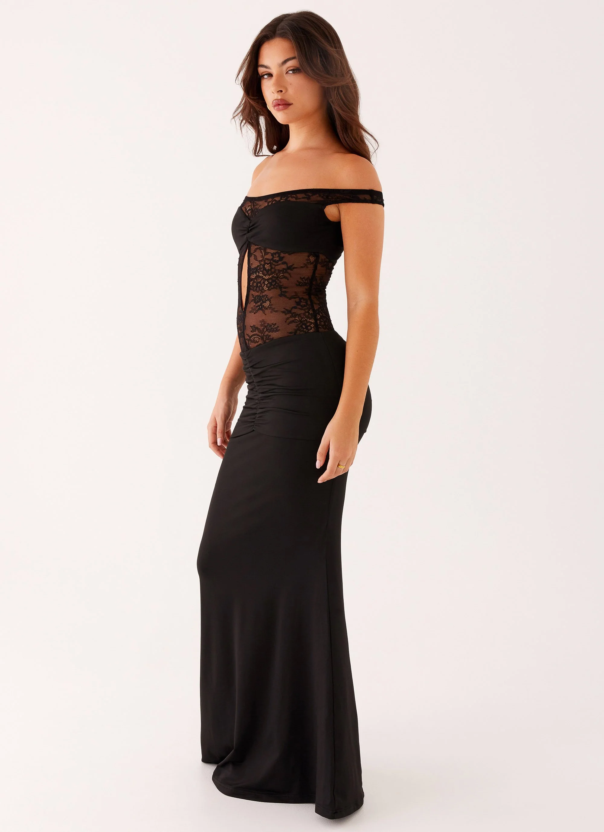Virgo Maxi Dress - Black - Image 4