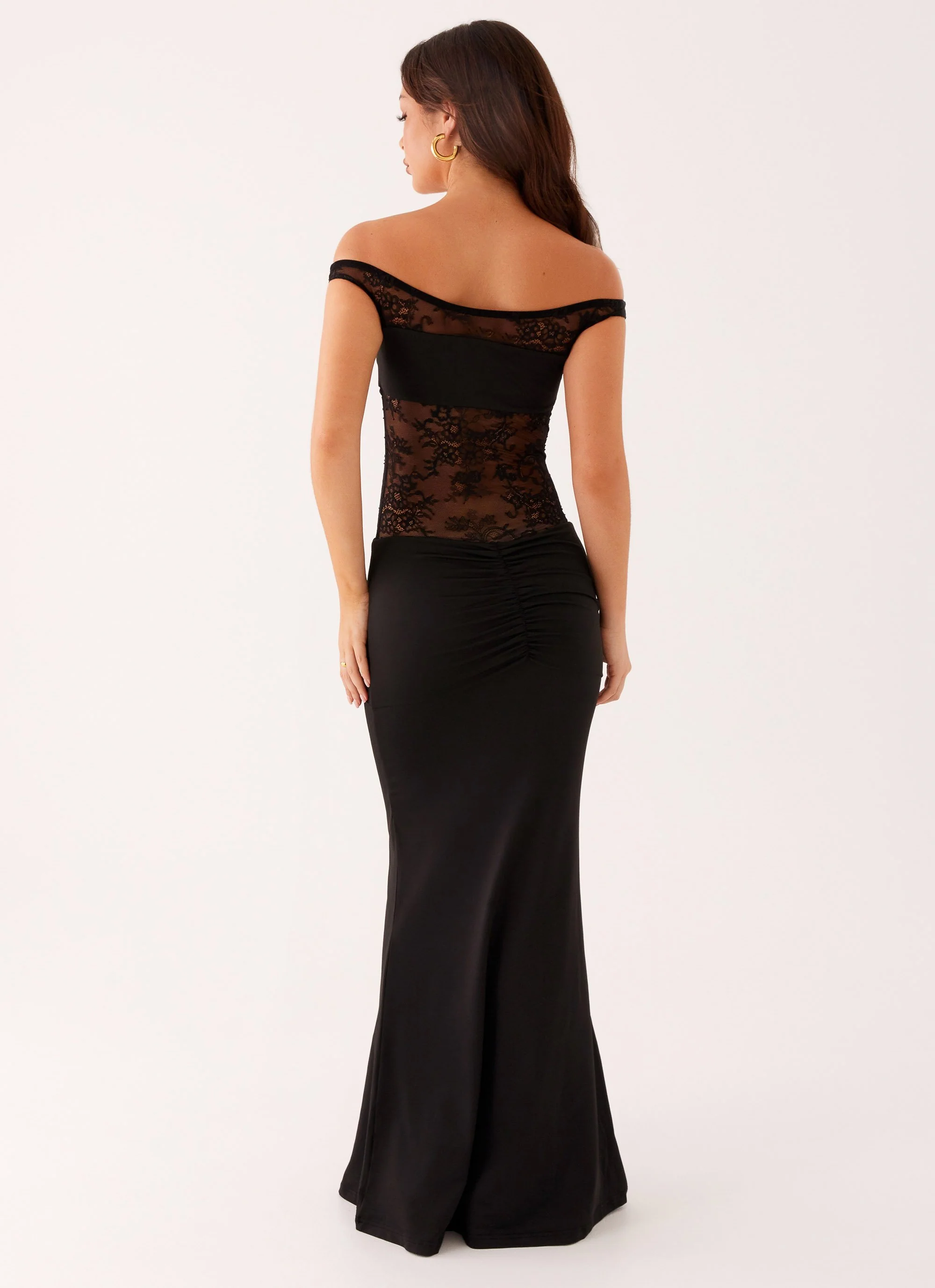 Virgo Maxi Dress - Black - Image 5
