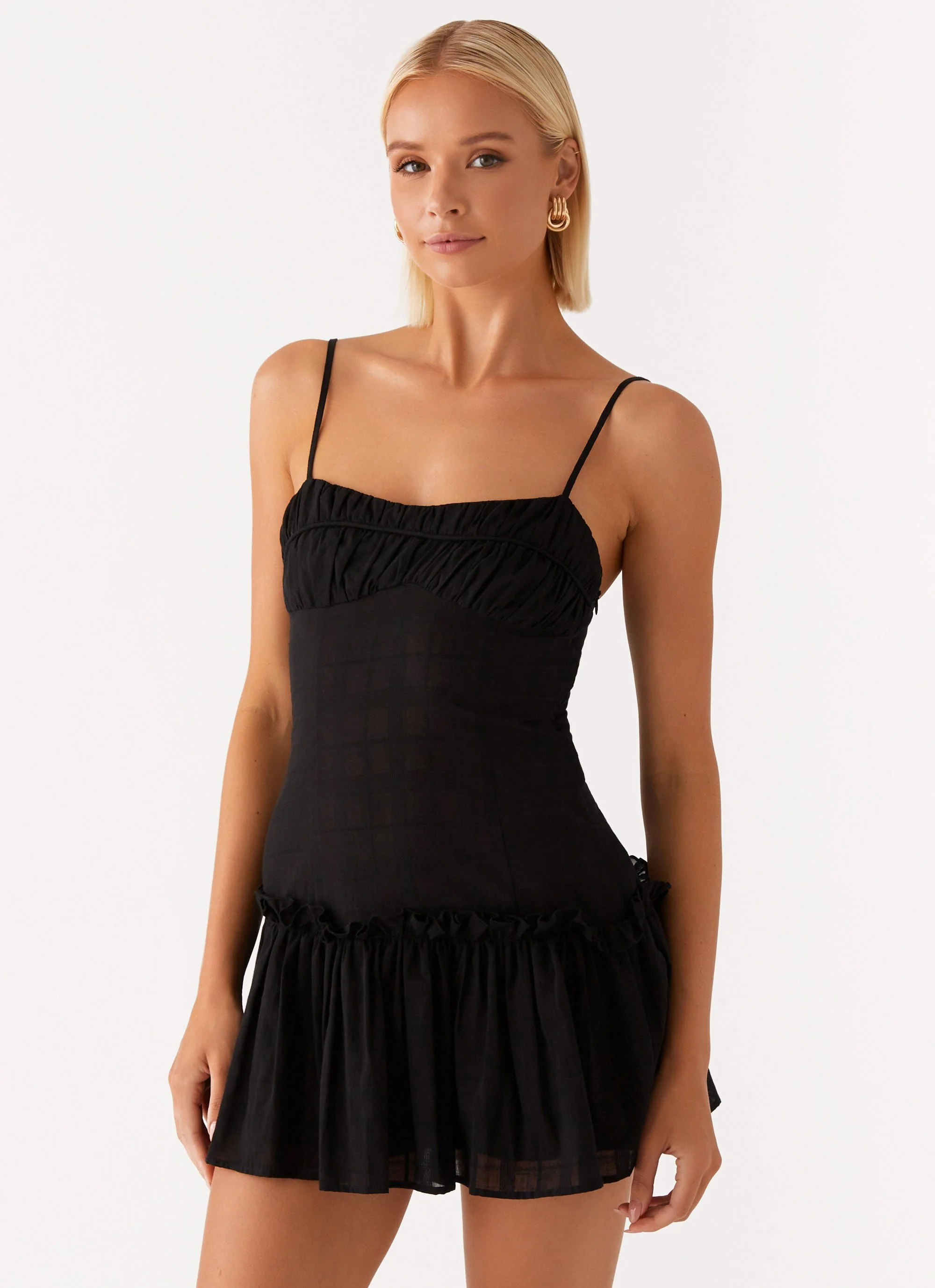 Wanda Mini Dress - Black - Image 5