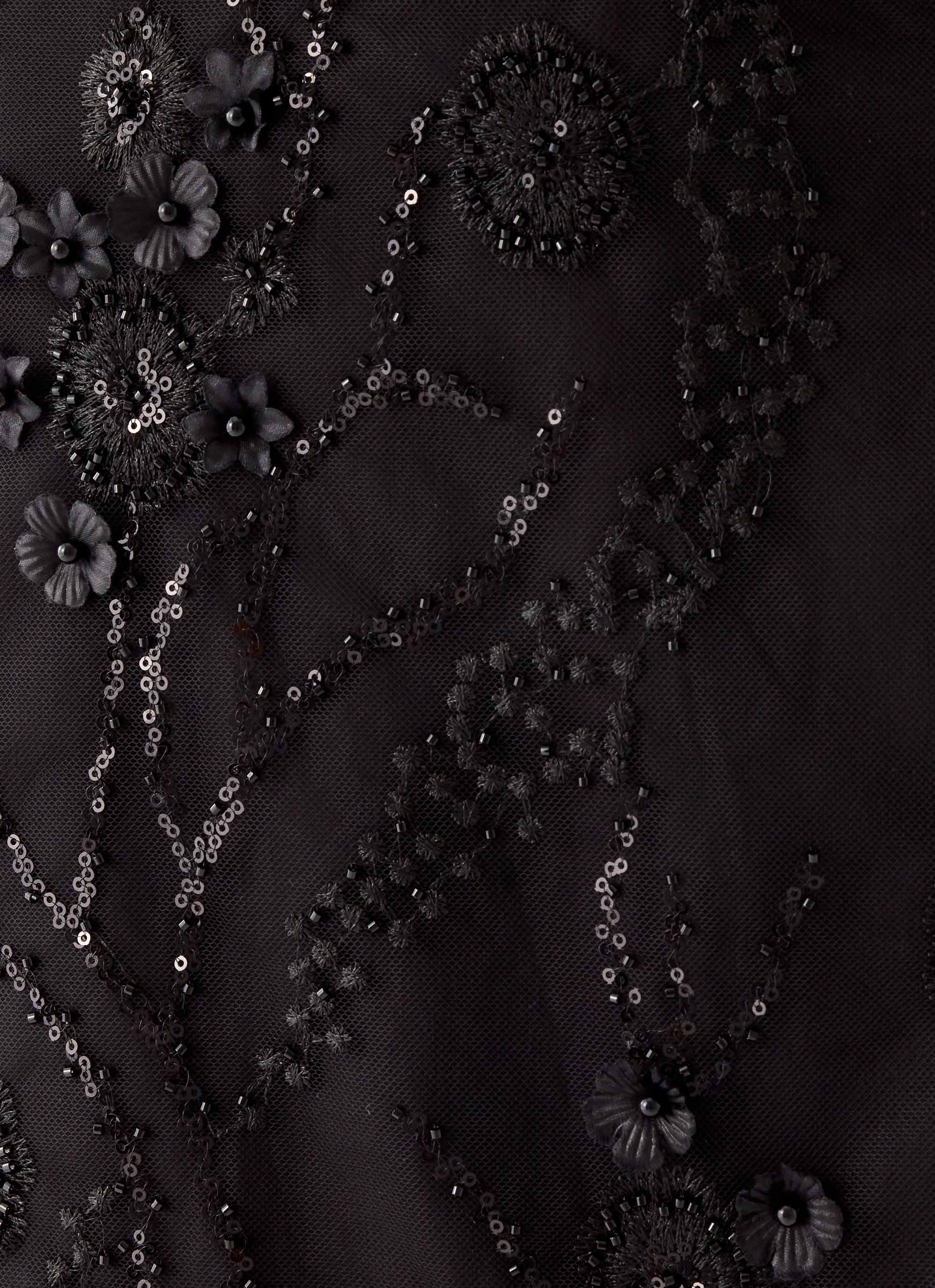 Wear My Kiss Mini Dress - Black - Image 5