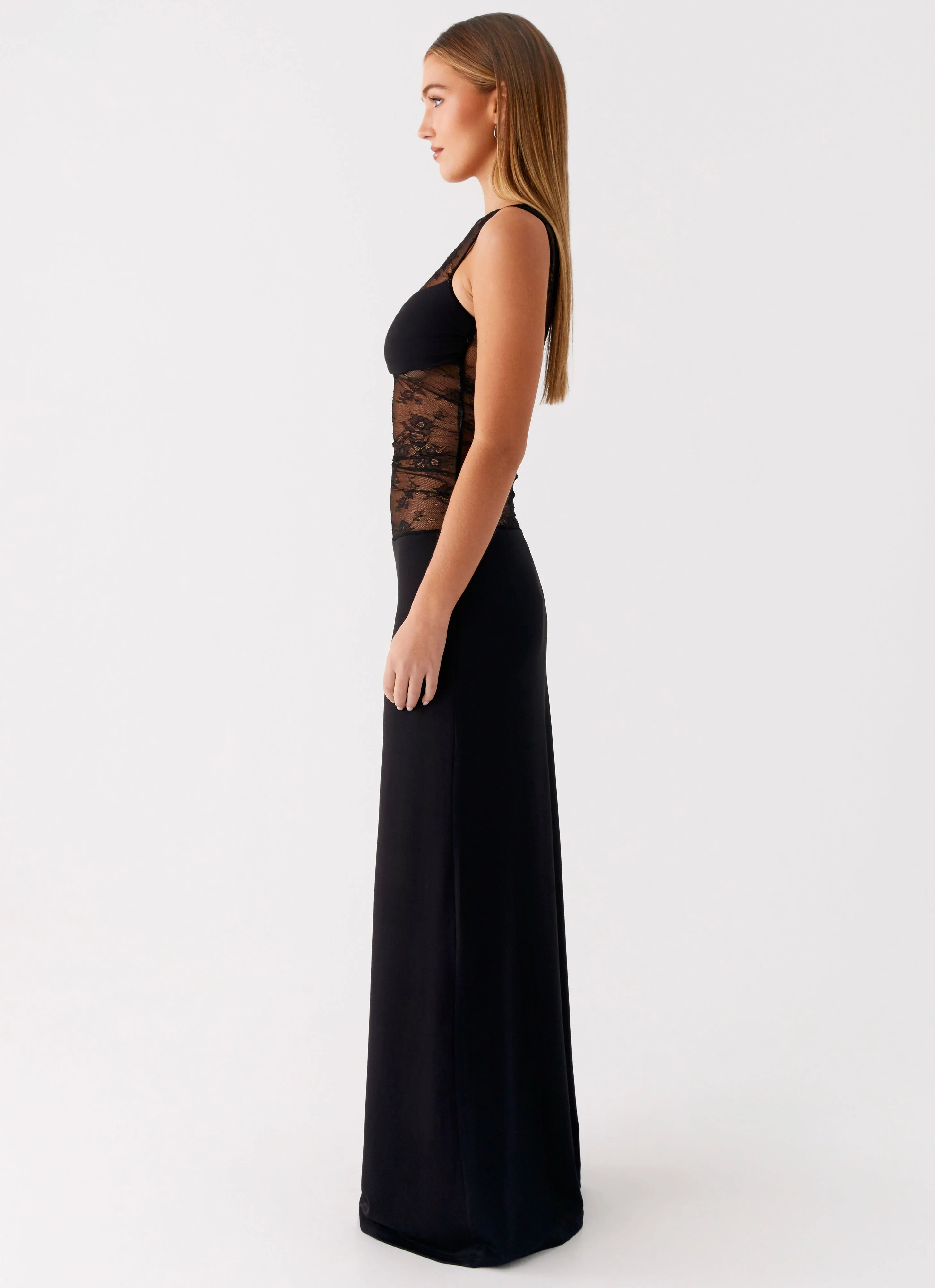 Wesley Maxi Dress - Black - Image 2