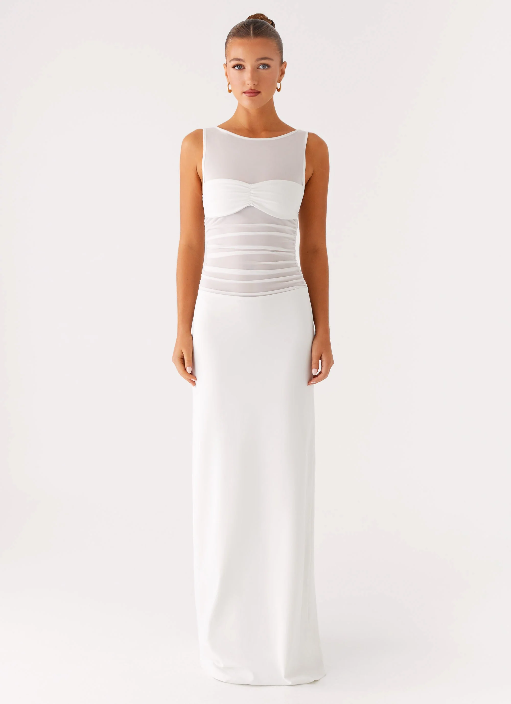 Wesley Maxi Dress - Ivory - Image 6