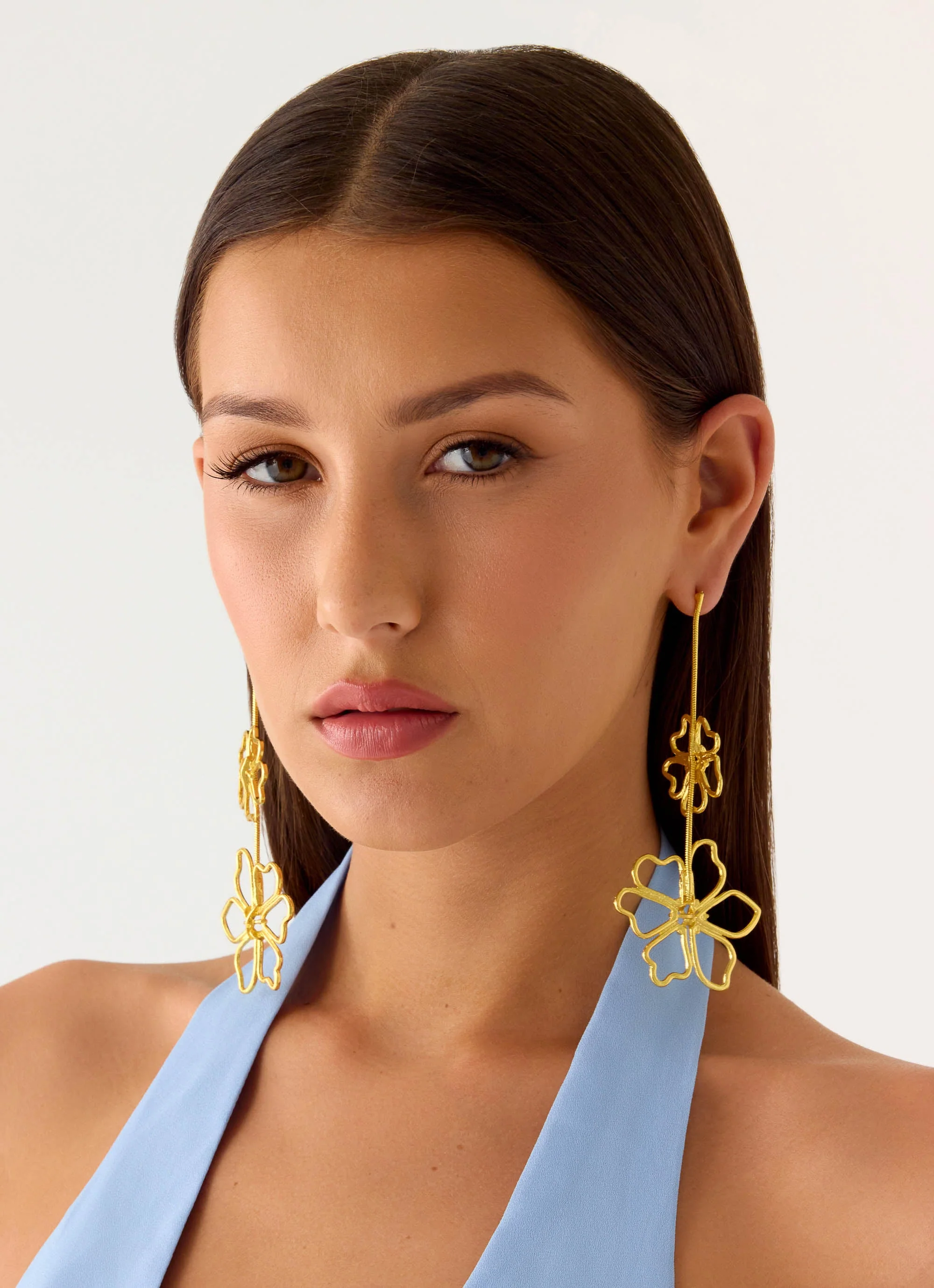 Wildflower Earrings - Gold - Image 4