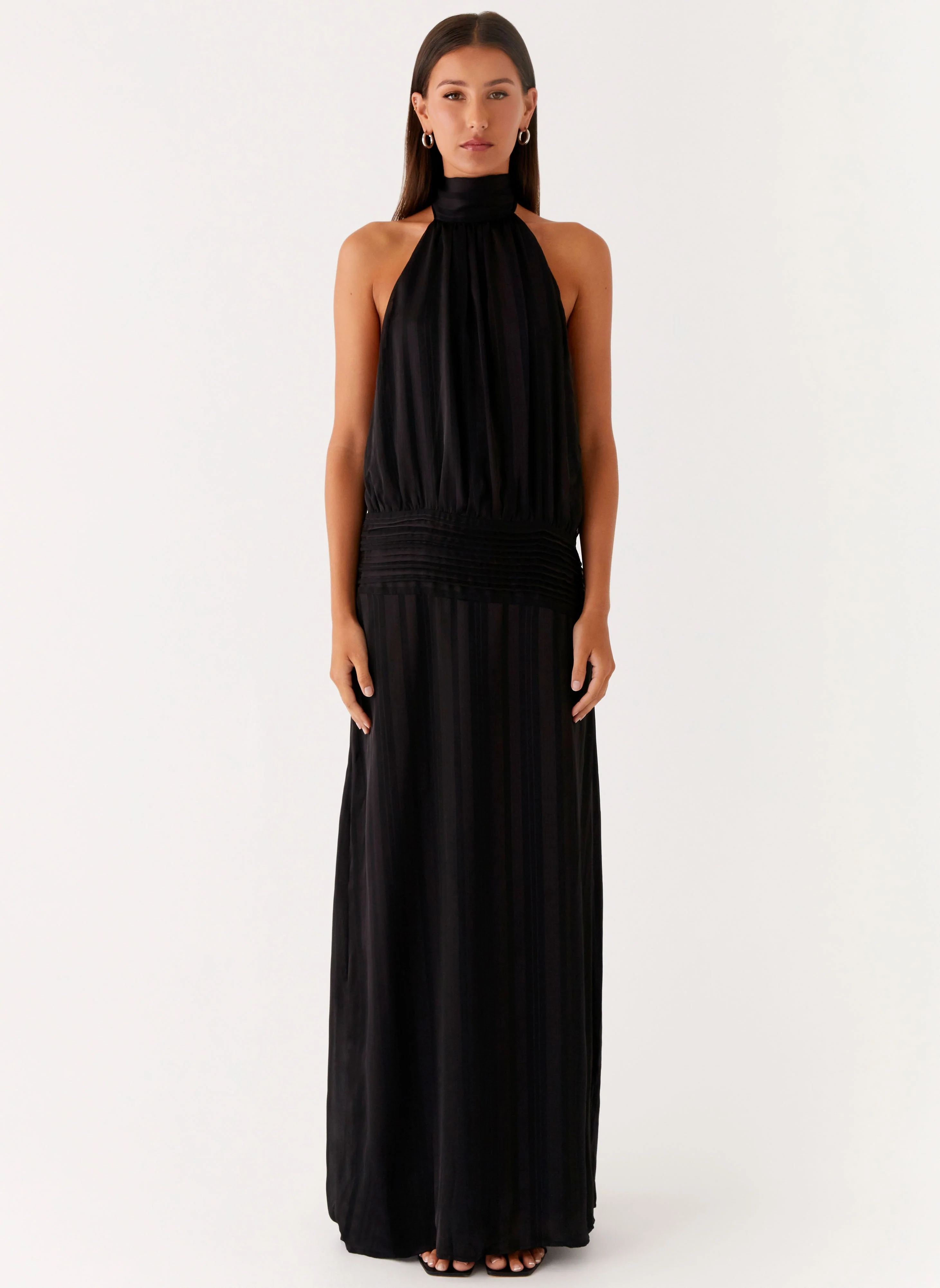 Willow Maxi Dress - Black - Image 5