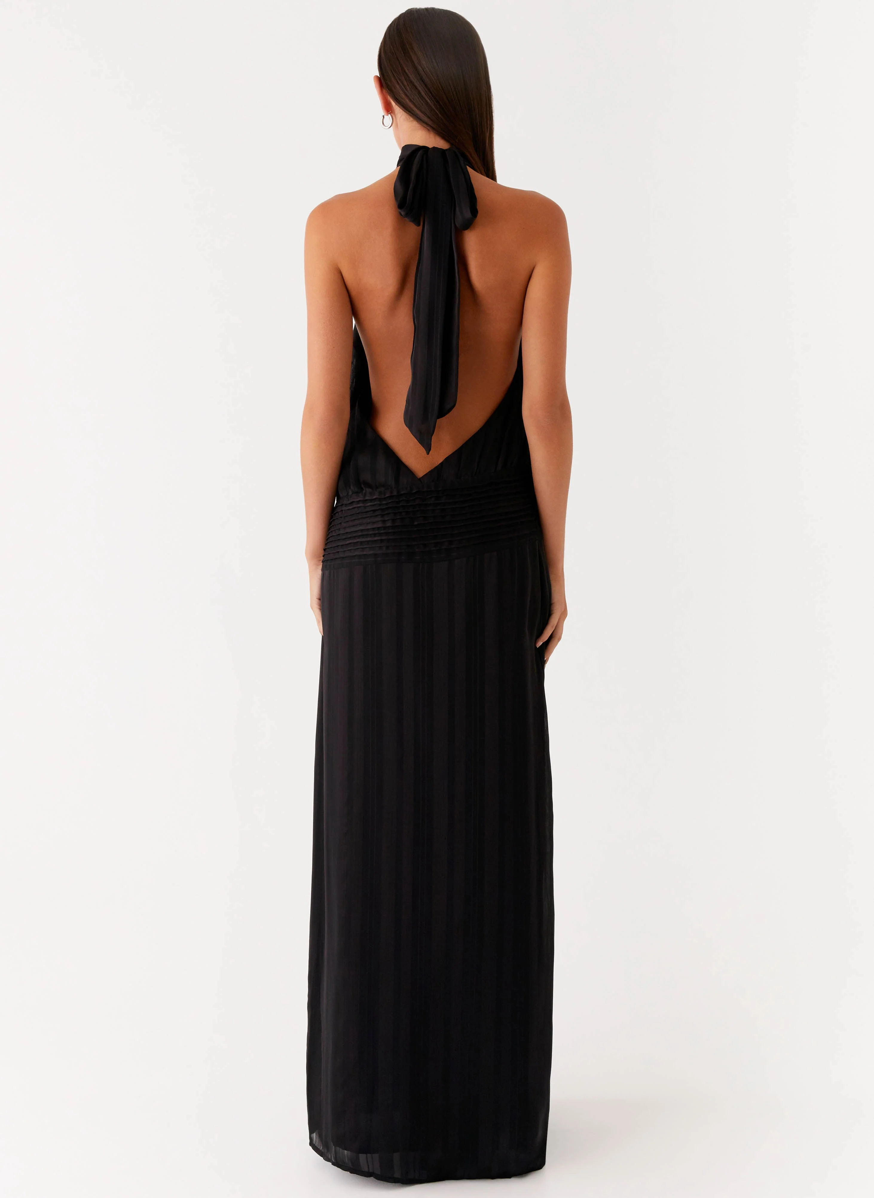 Willow Maxi Dress - Black - Image 7