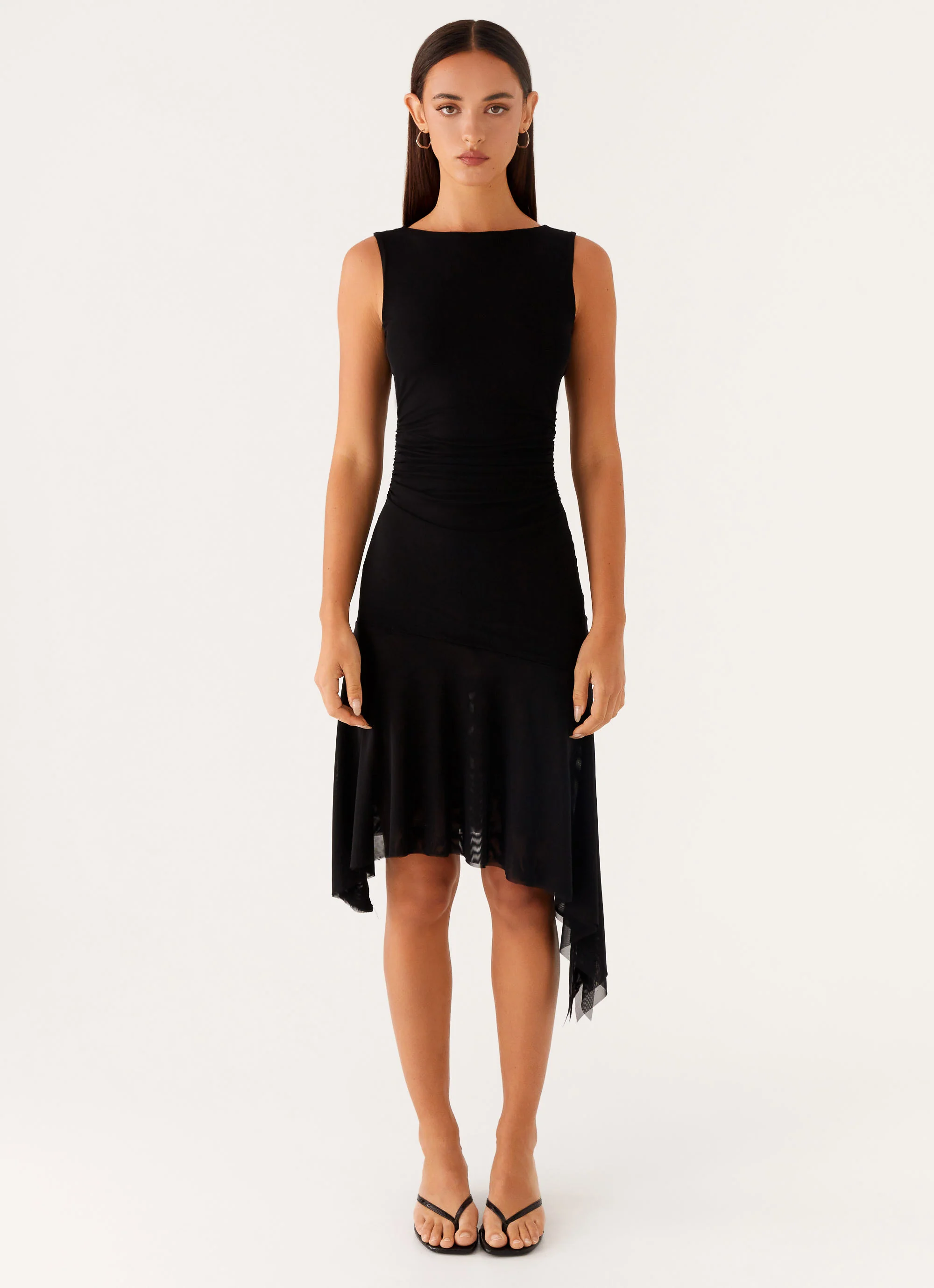 Winona Midi Dress - Black - Image 2