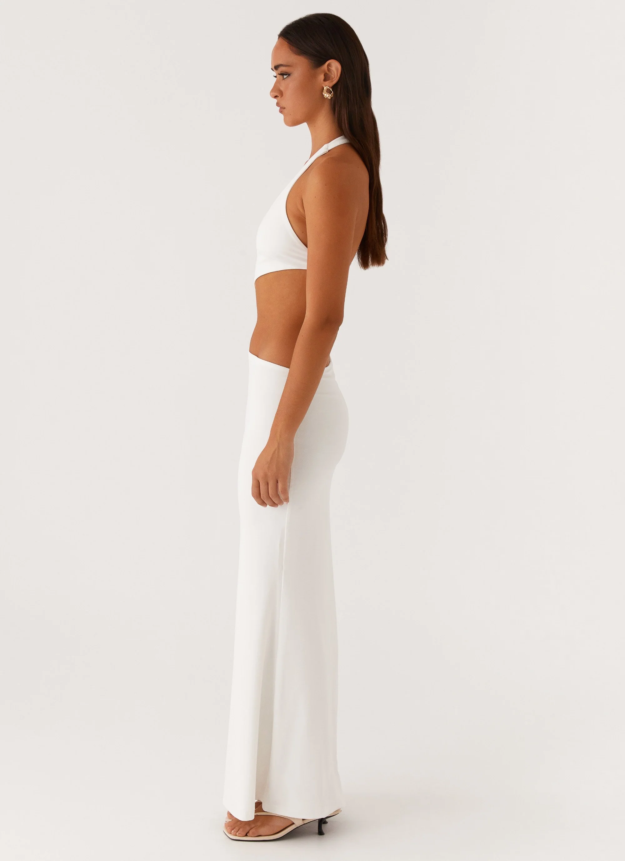 World Series Maxi Dress - White - Image 3