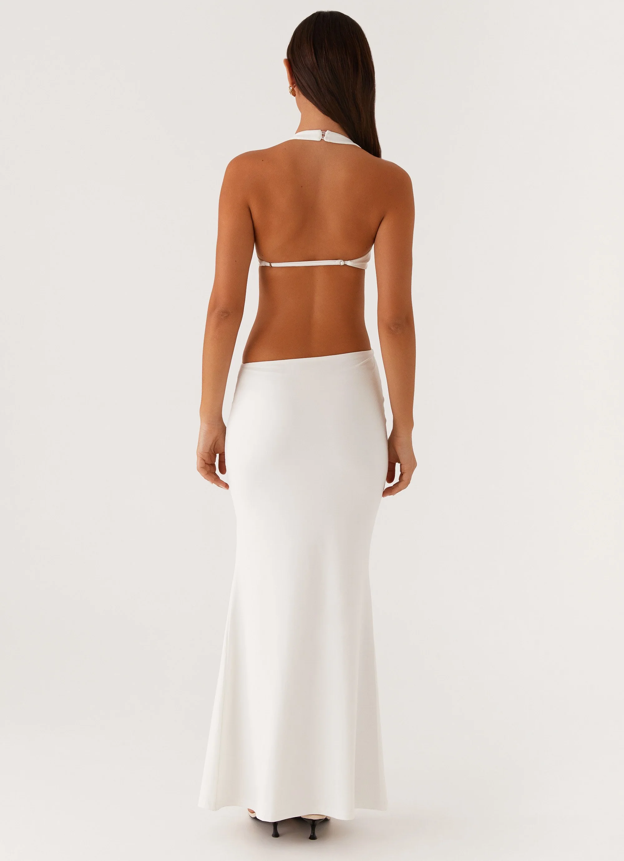 World Series Maxi Dress - White - Image 4