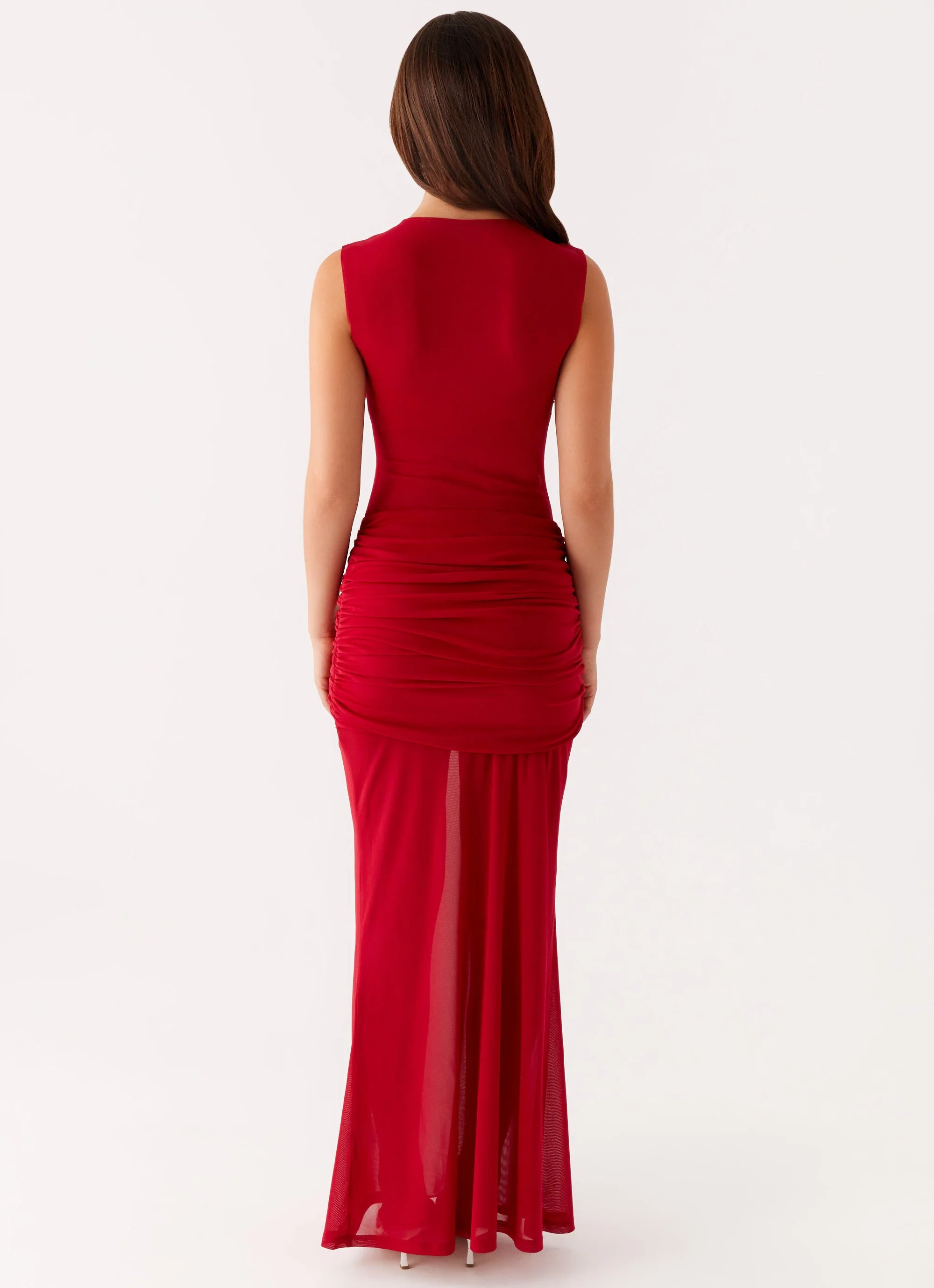 Worldwide Maxi Dress - Raspberry - Image 4
