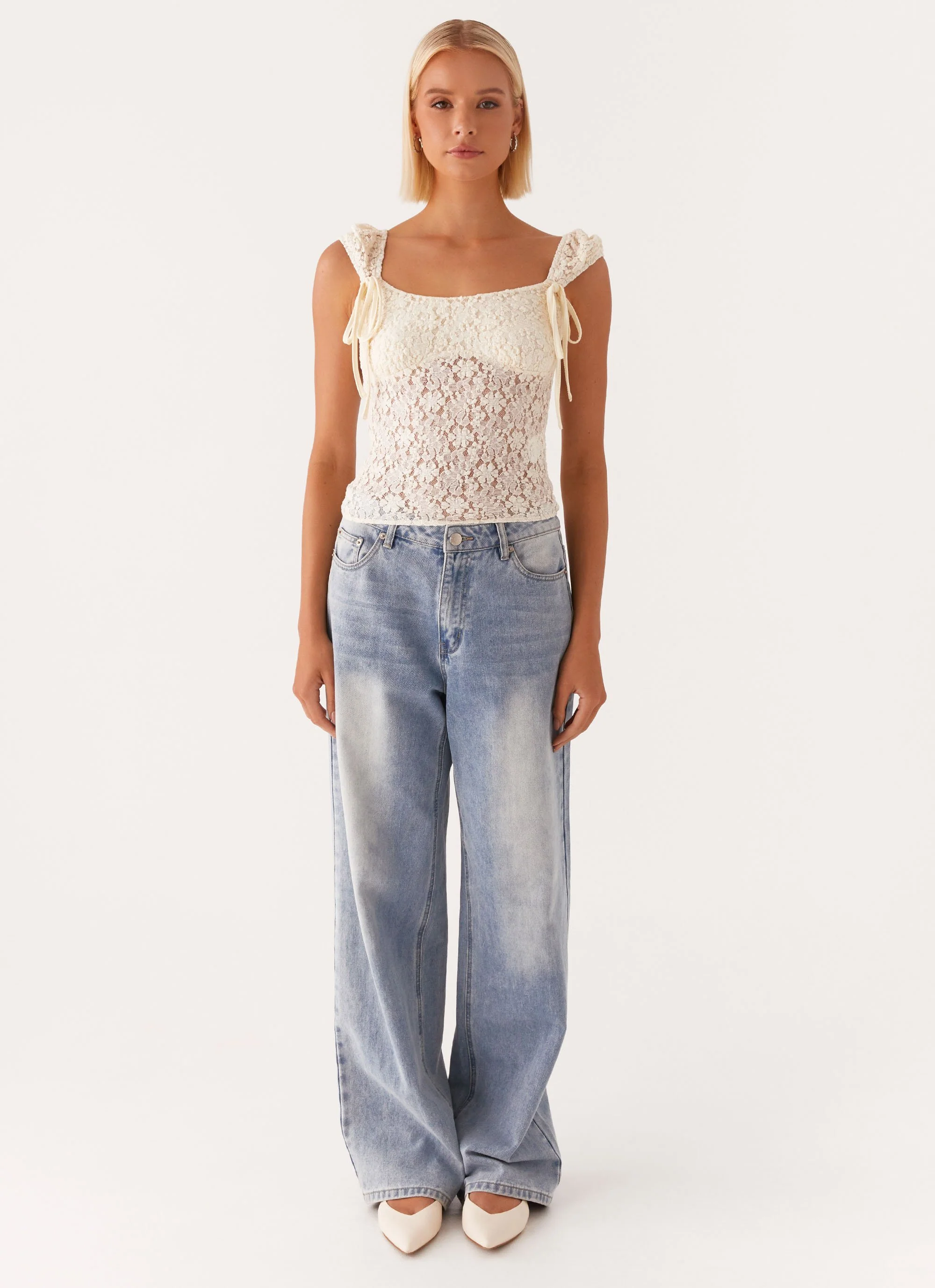 Xanthi Top - Ivory - Image 2