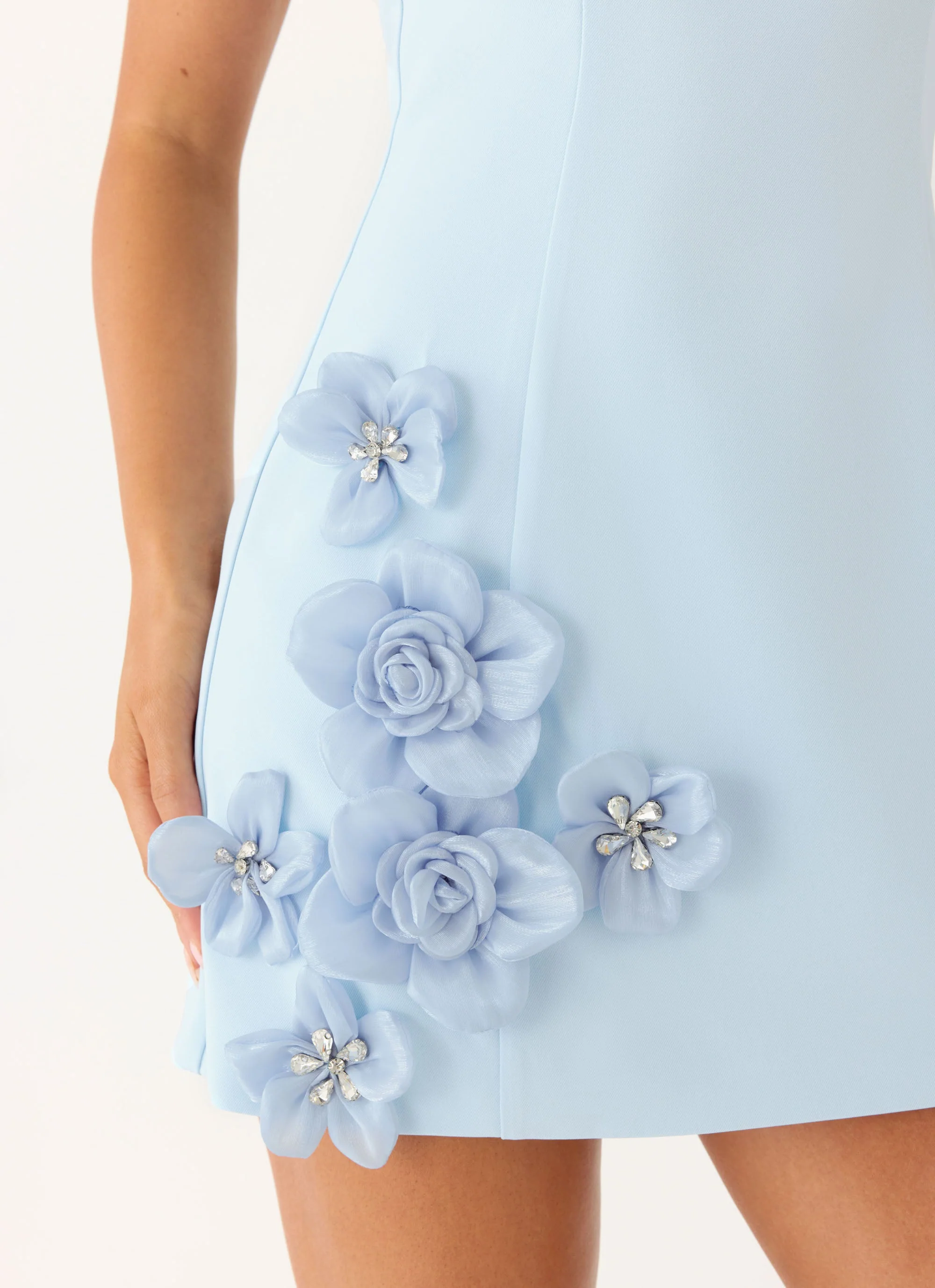 Yallie Mini Dress - Blue - Image 5