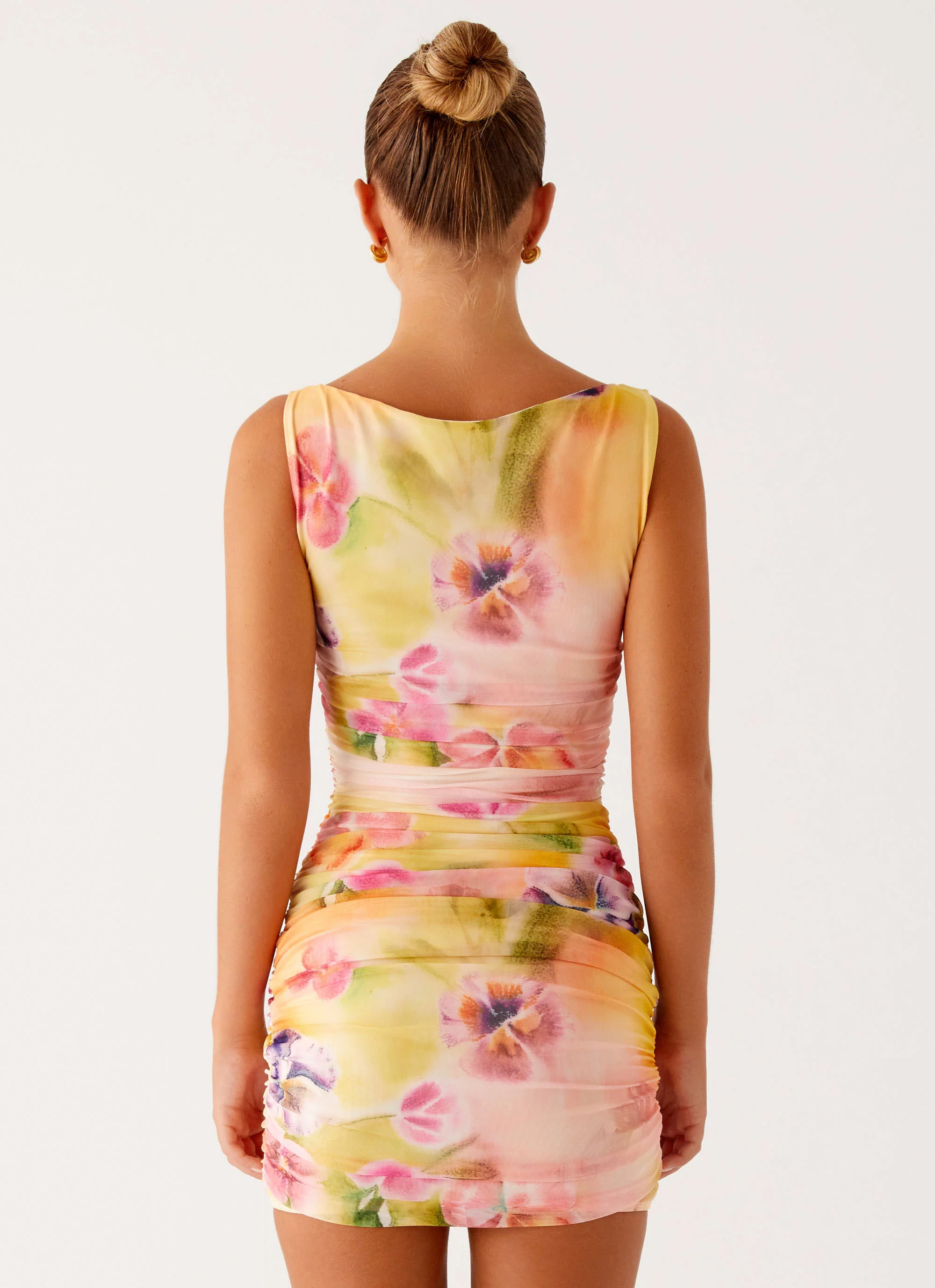 Yennifer Mini Dress - Sunburst Floral - Image 4