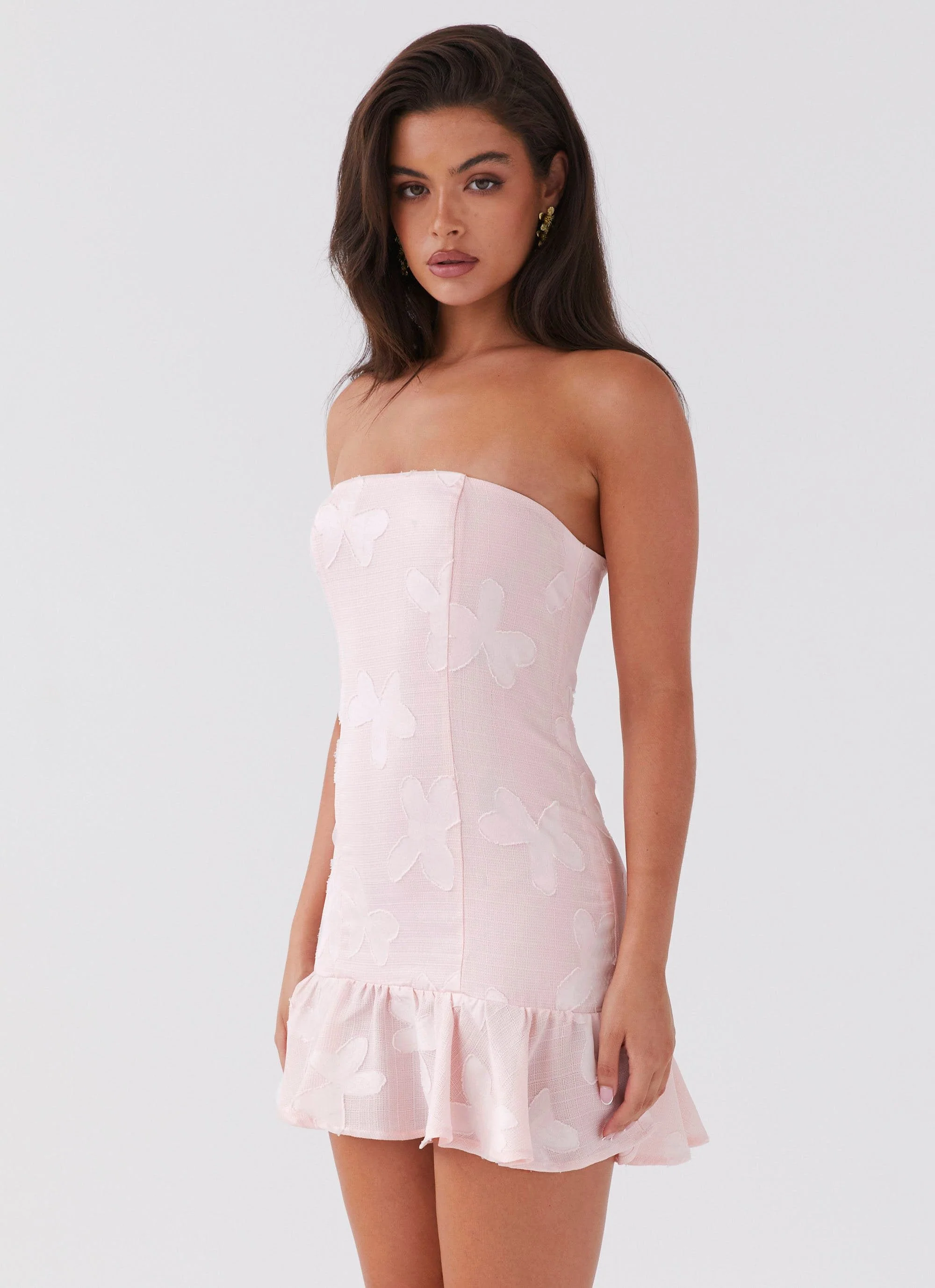 Young Heart Mini Dress - Pink Petal - Image 3