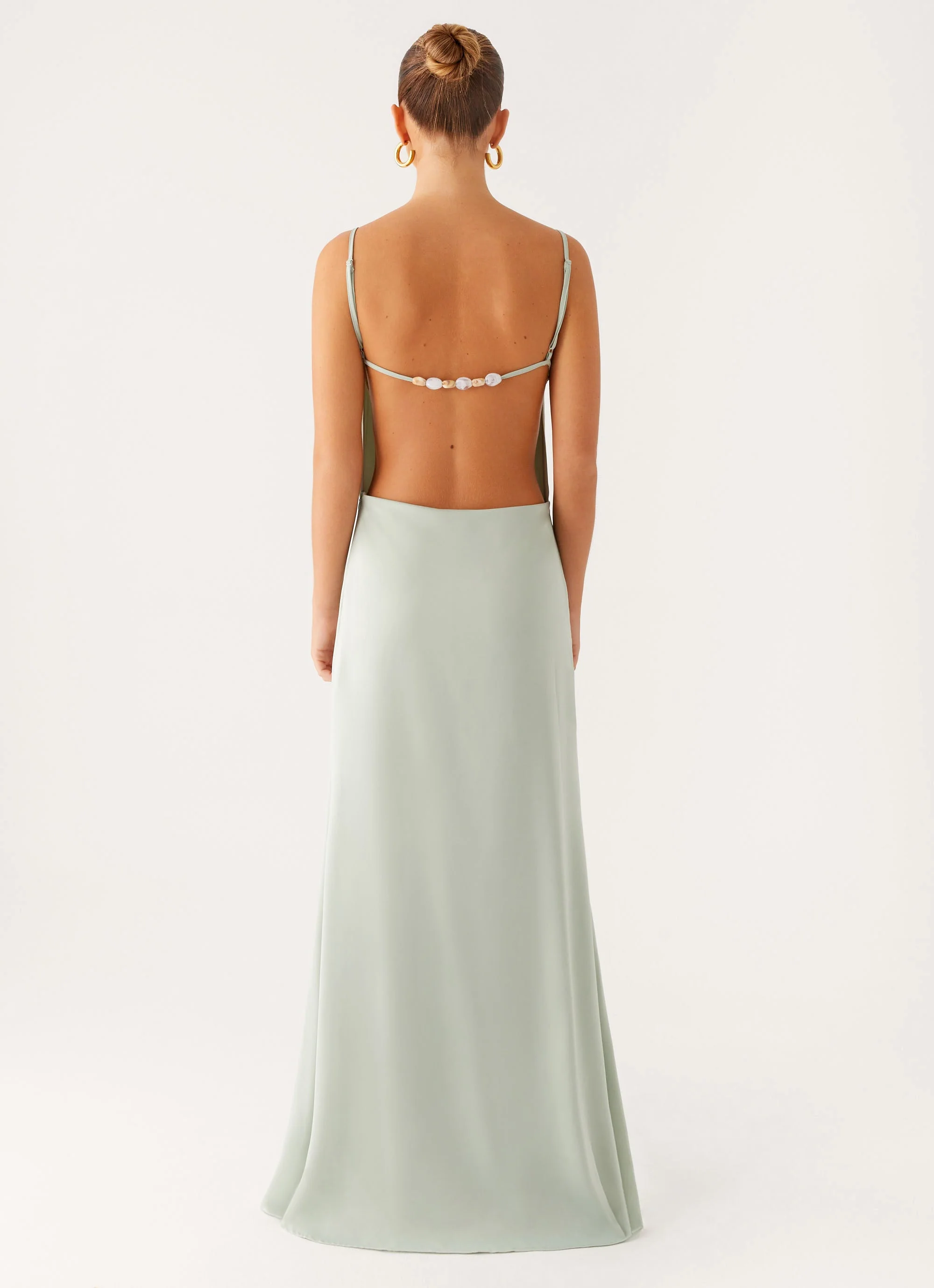 Yves Maxi Dress - Mint - Image 3
