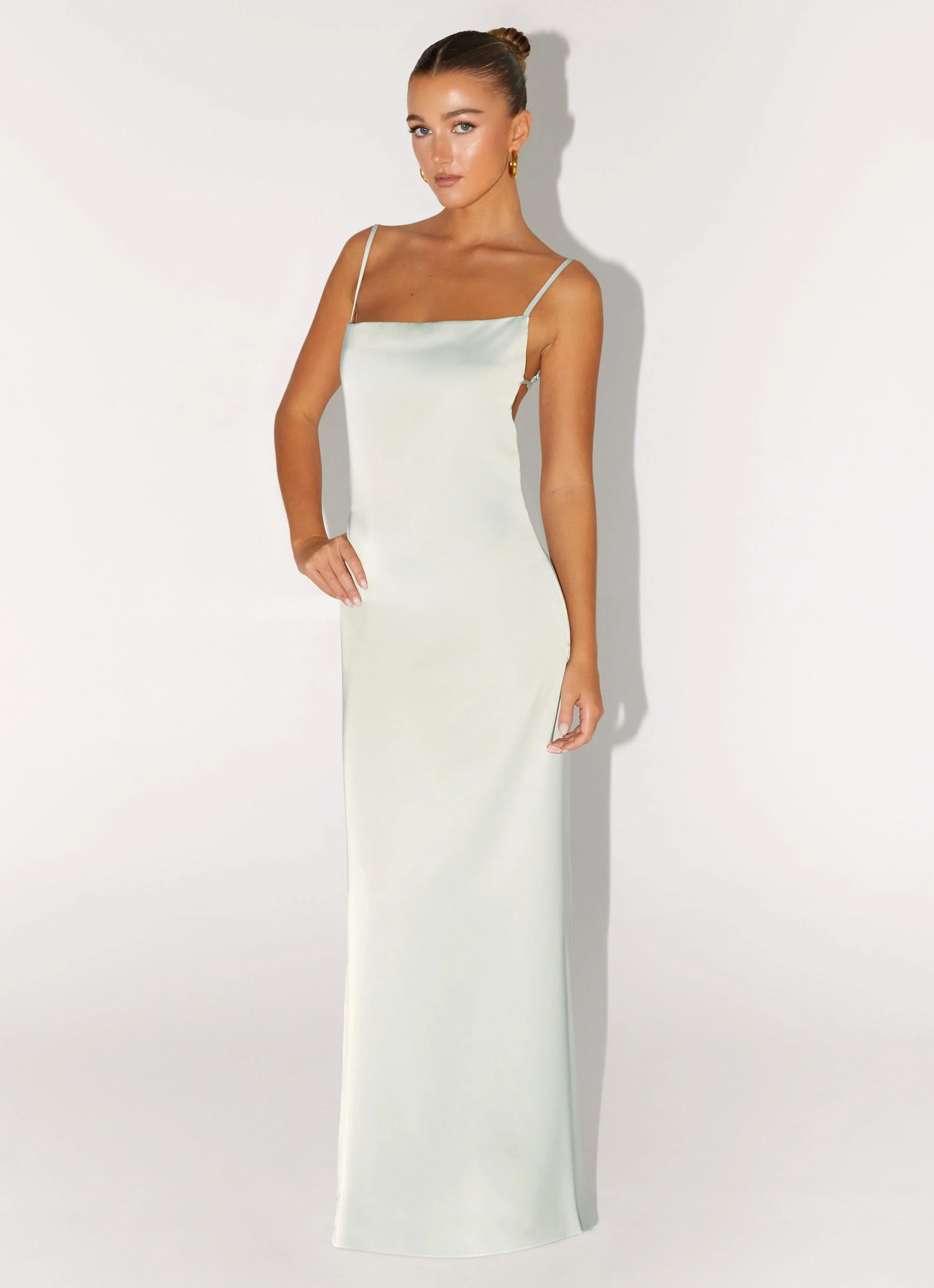 Yves Maxi Dress - Mint - Image 6