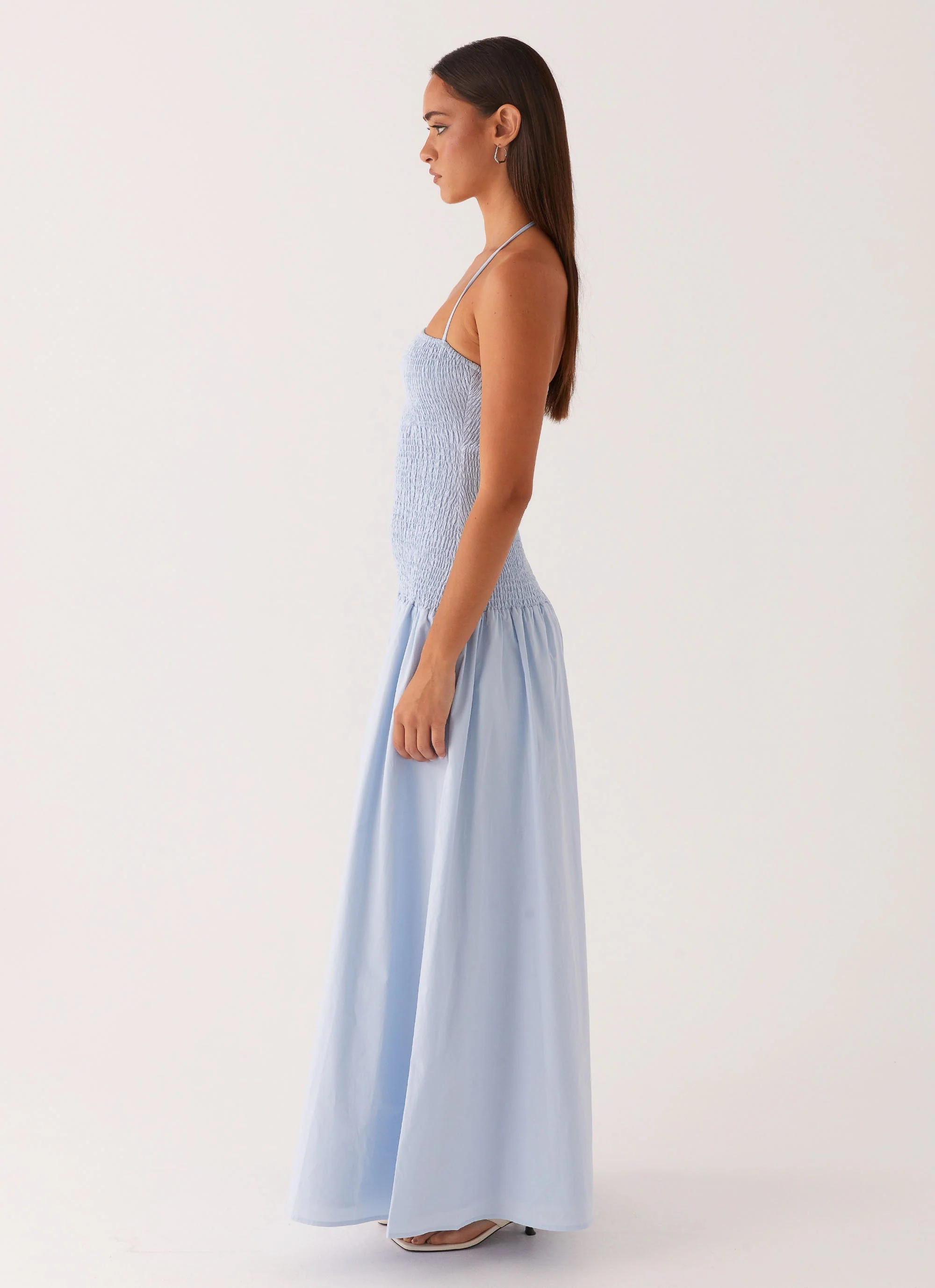 Zahra Maxi Dress - Blue - Image 4