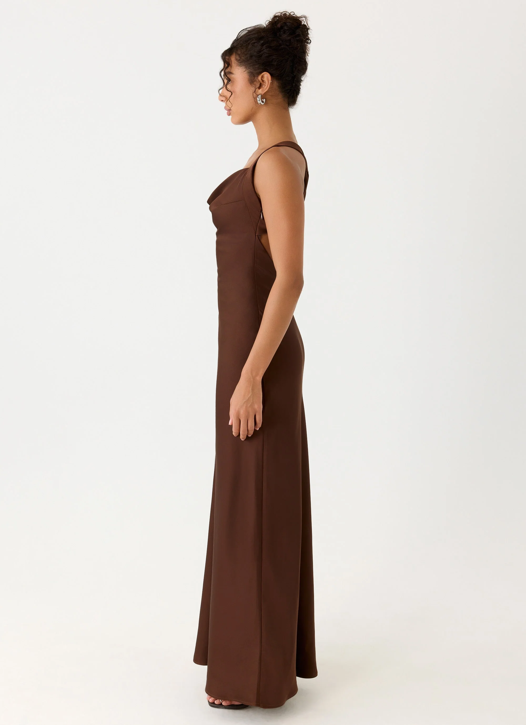 Zandie Maxi Dress - Chocolate Torte - Image 4