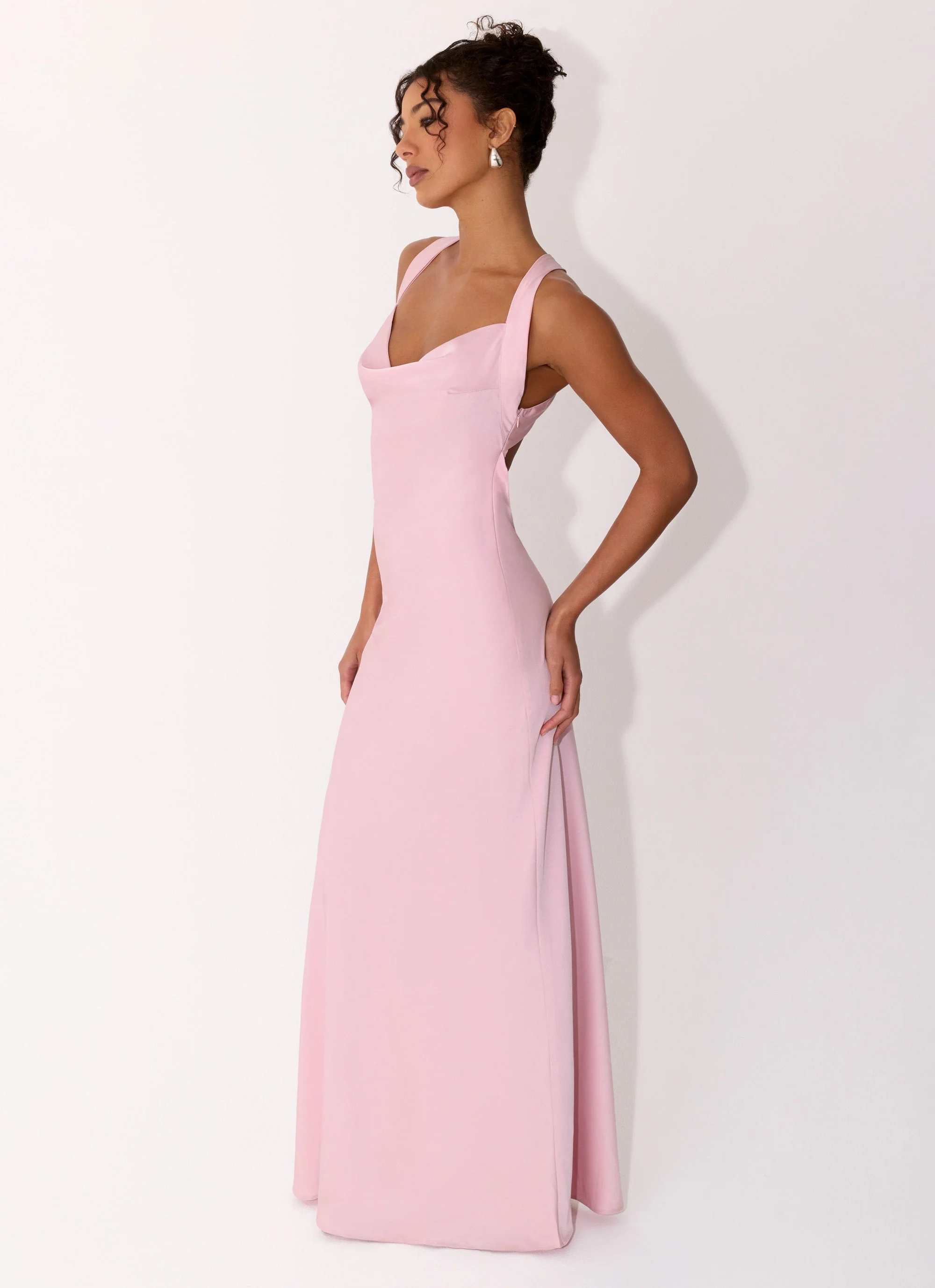 Zandie Maxi Dress - Pink - Image 8