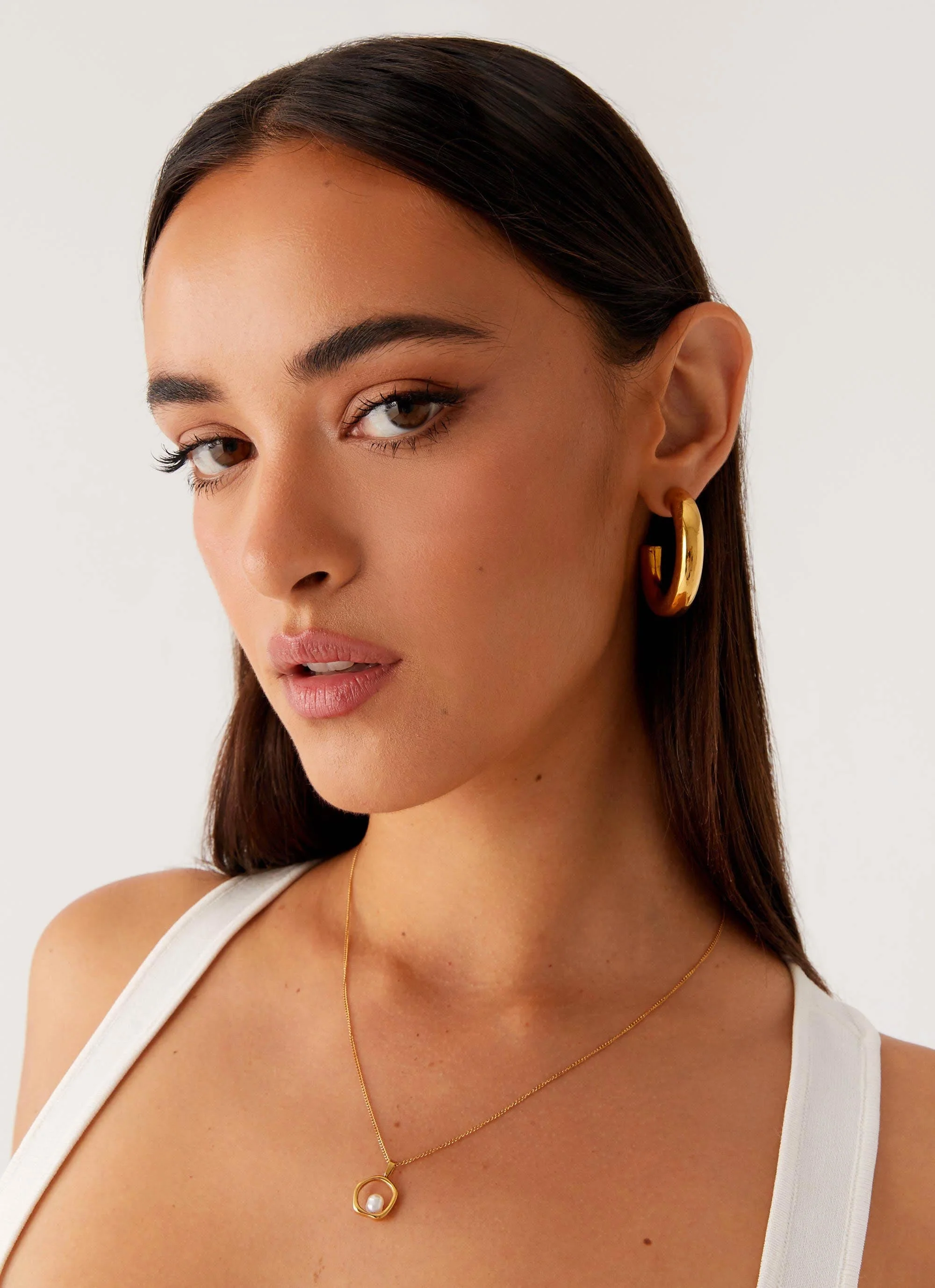 Zania Necklace - Gold - Image 4