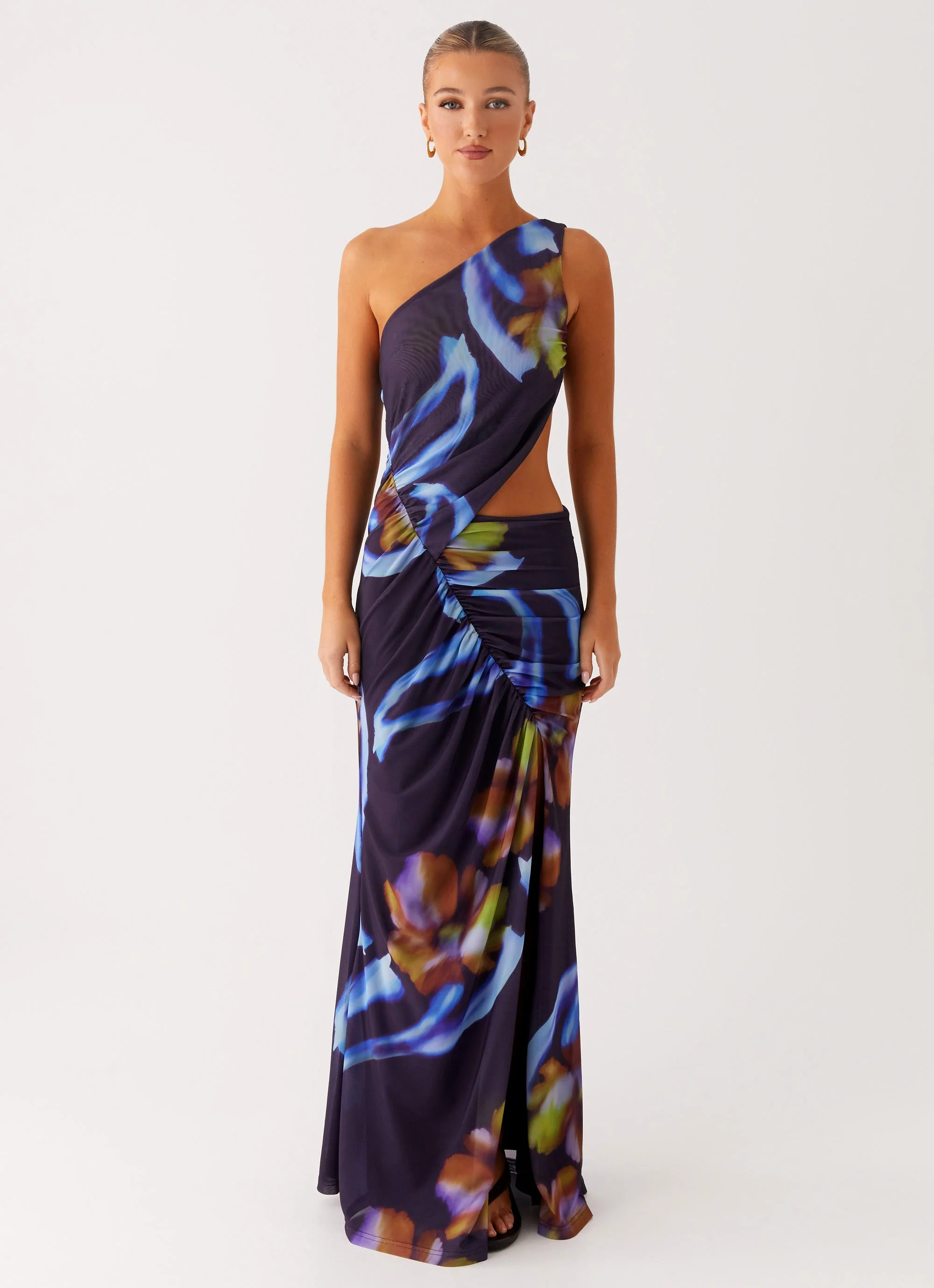 Zanzibar Maxi Dress - Dark Floral - Image 5