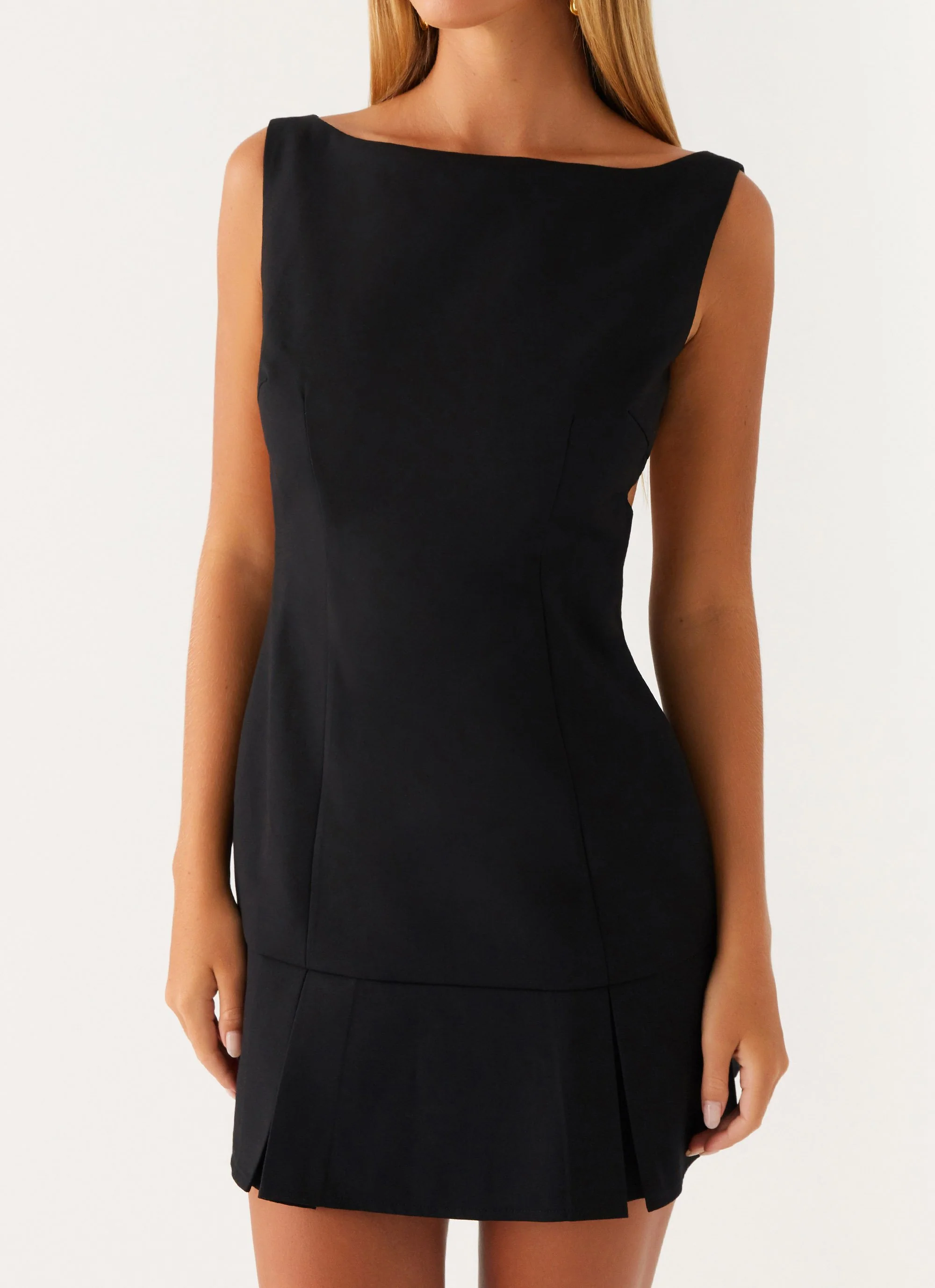 Zavia Mini Dress - Black - Image 5