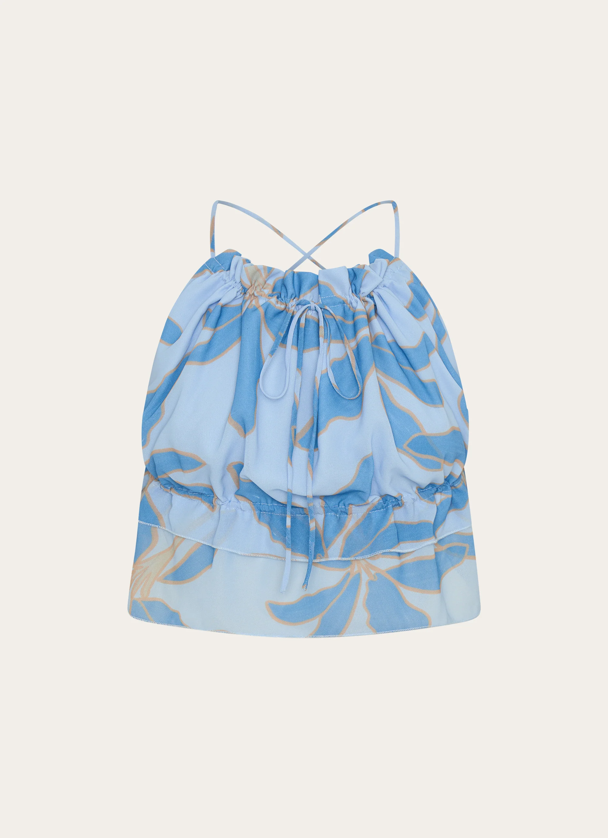 Zaya Backless Top - Opulent Blue - Image 6