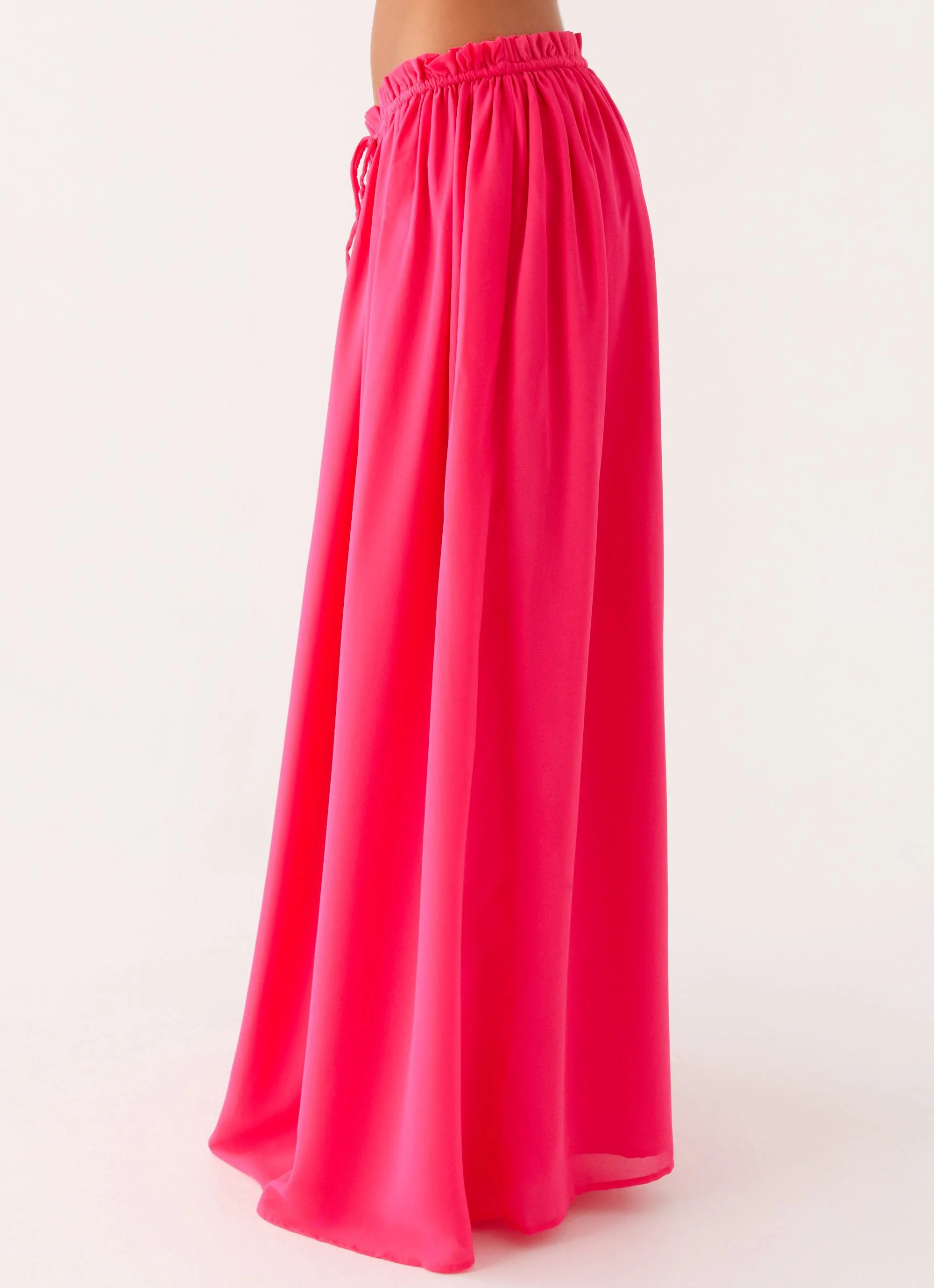 Zaya Maxi Skirt - Fuchsia - Image 4