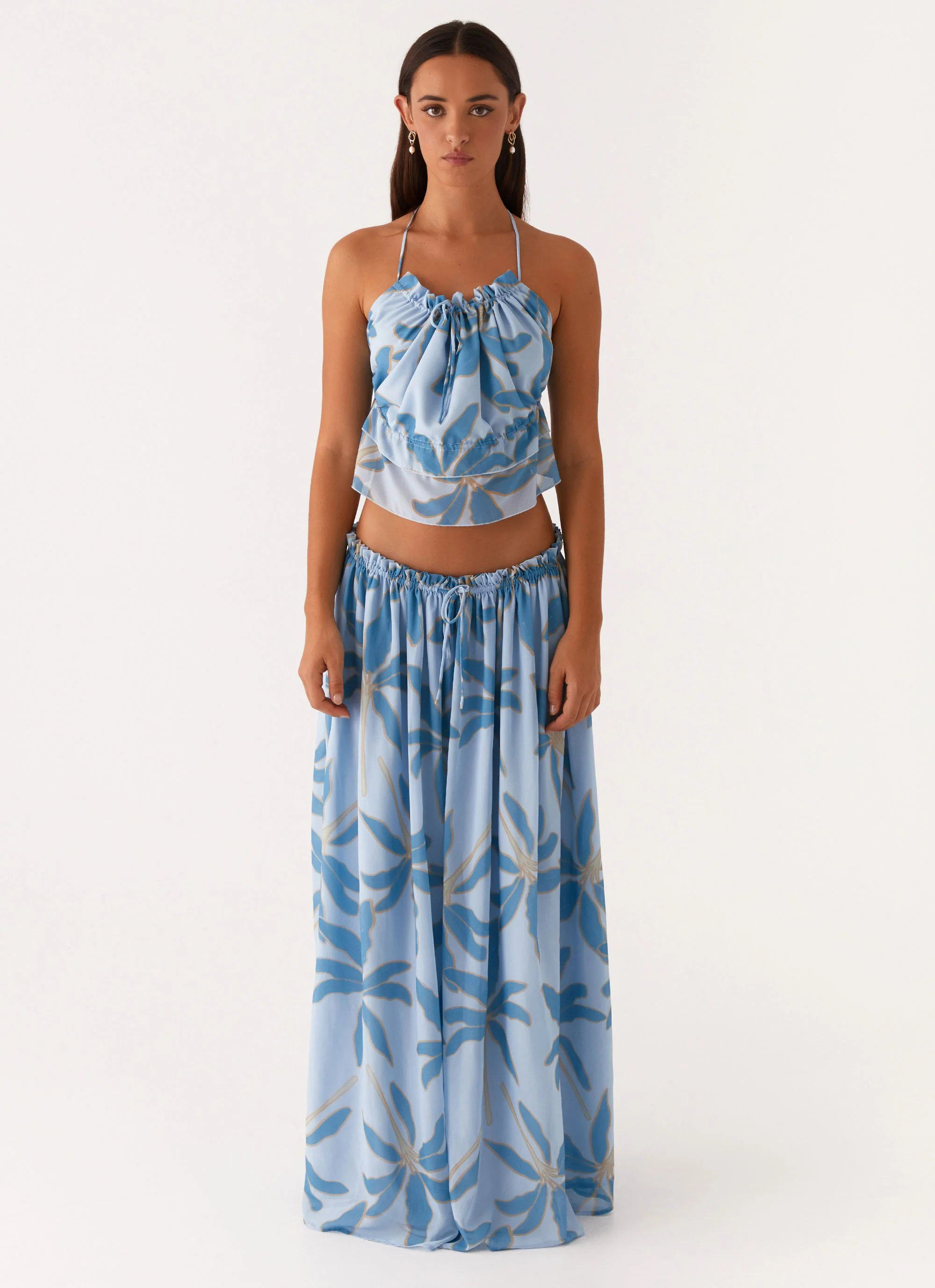 Zaya Maxi Skirt - Opulent Blue - Image 3