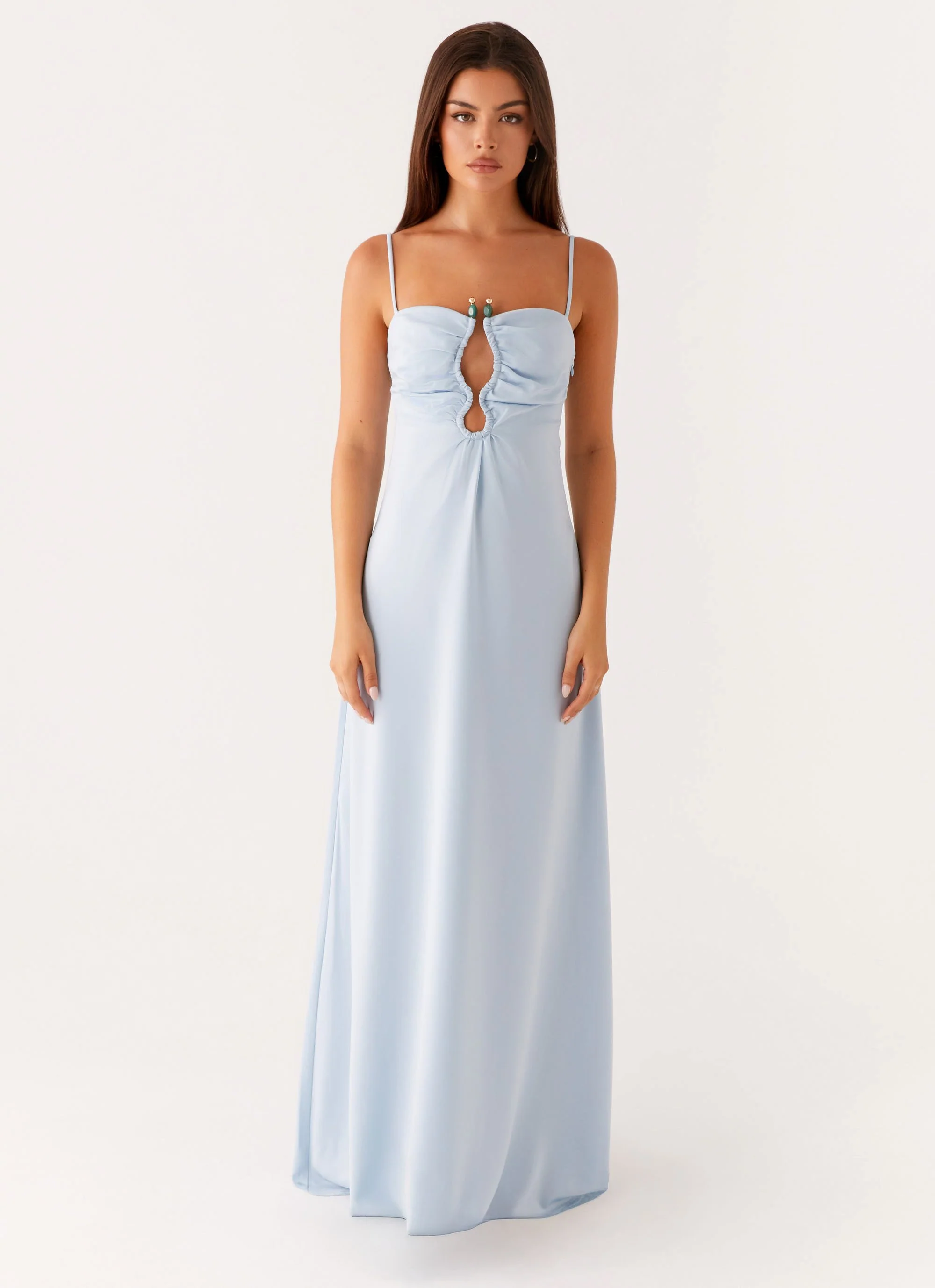 Zelda Maxi Dress - Blue - Image 2