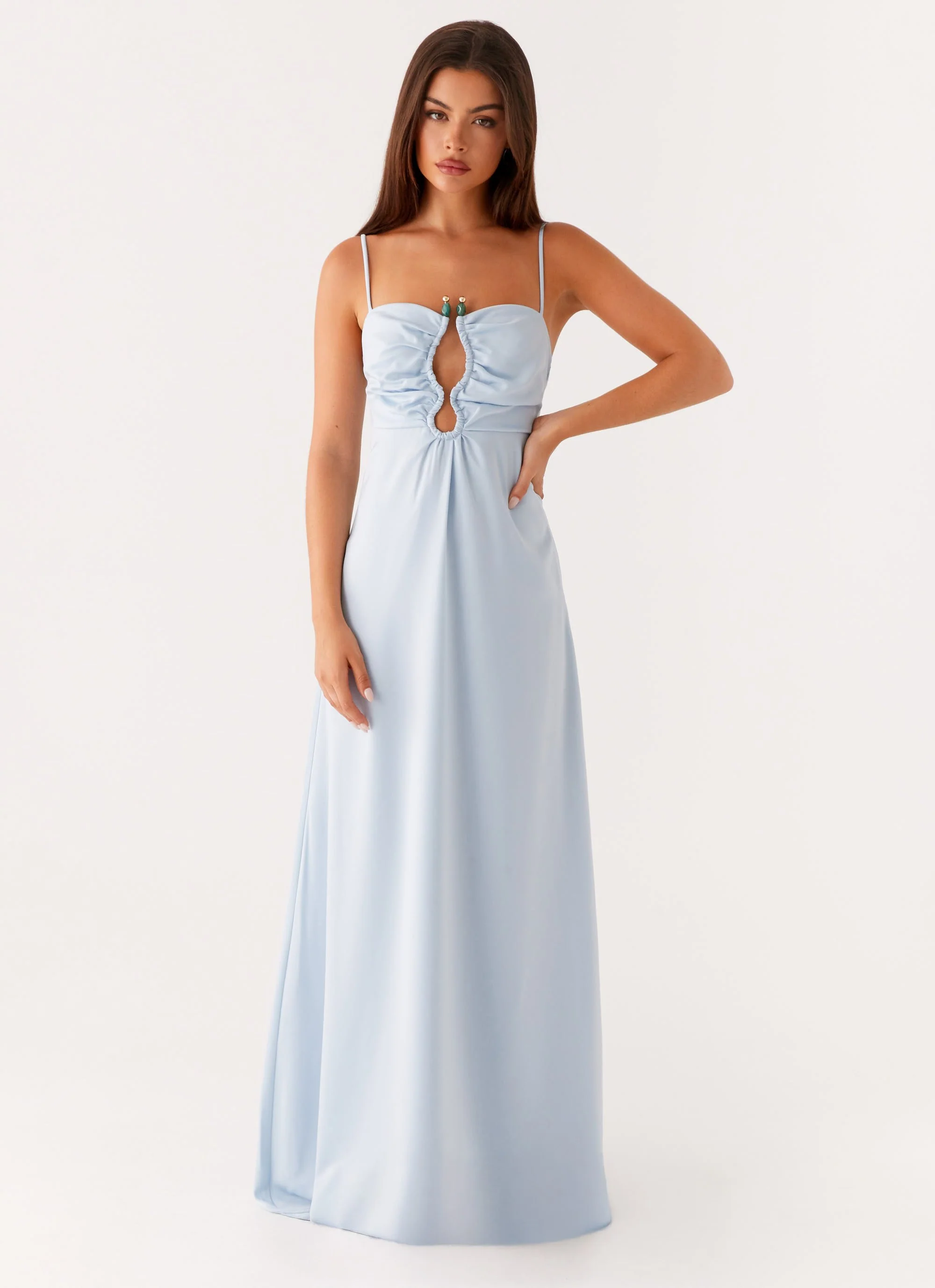 Zelda Maxi Dress - Blue - Image 6